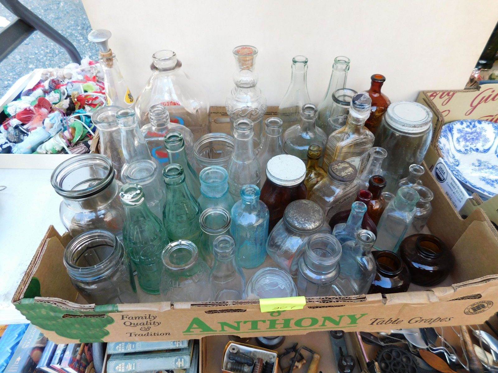 Box Lot of Bottles: Box Lot of Bottles. You are bidding at a live sale. Please read the terms and conditions. This sale will be broadcast live on sale day with full descriptions of each lot being sold, as well as video f