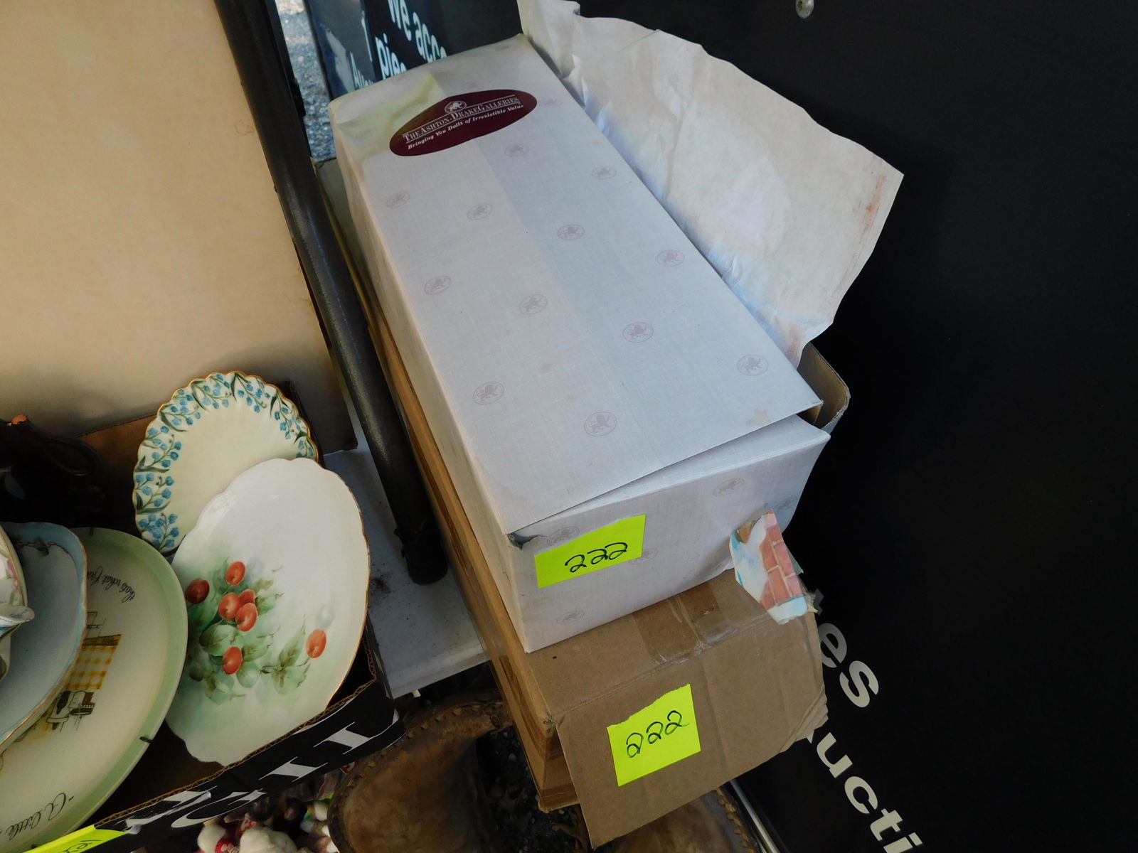 Lot of 2 Dolls: Lot of 2 Dolls. You are bidding at a live sale. Please read the terms and conditions. This sale will be broadcast live on sale day with full descriptions of each lot being sold, as well as video feed