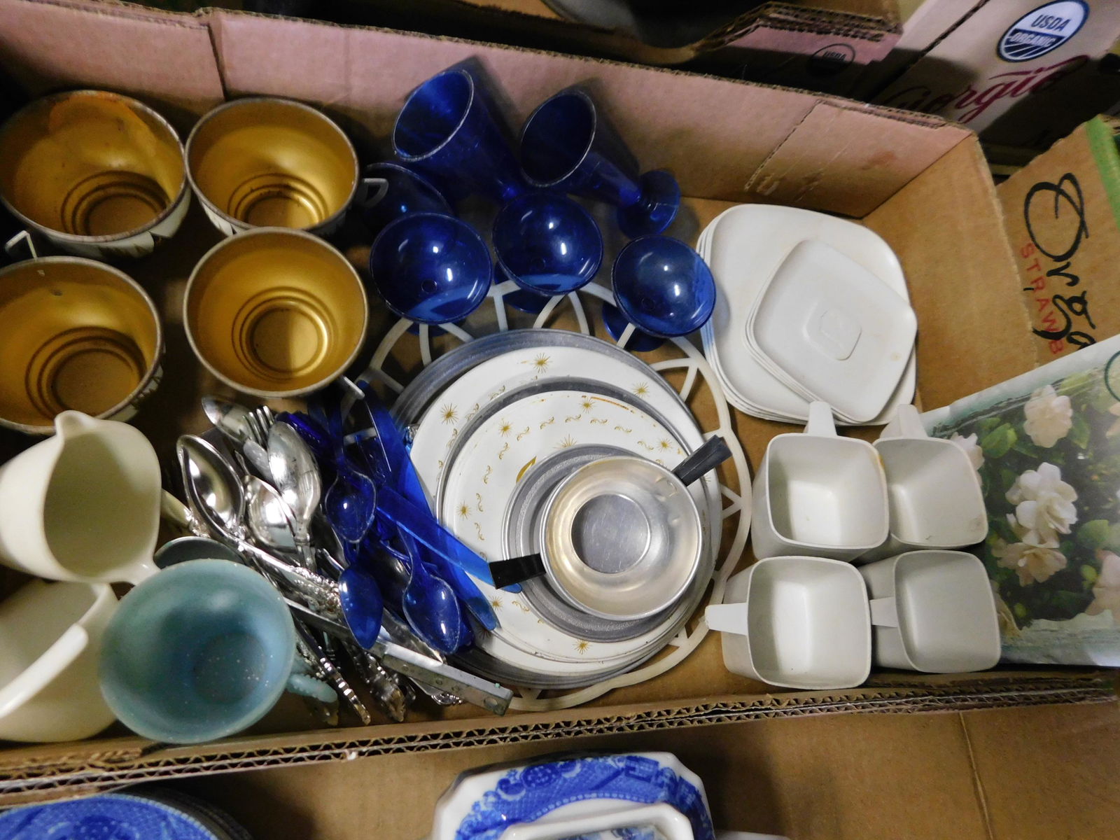 Box Lot of Doll Tea Sets: Box Lot of Doll Tea Sets. You are bidding at a live sale. Please read the terms and conditions. This sale will be broadcast live on sale day with full descriptions of each lot being sold, as well as v