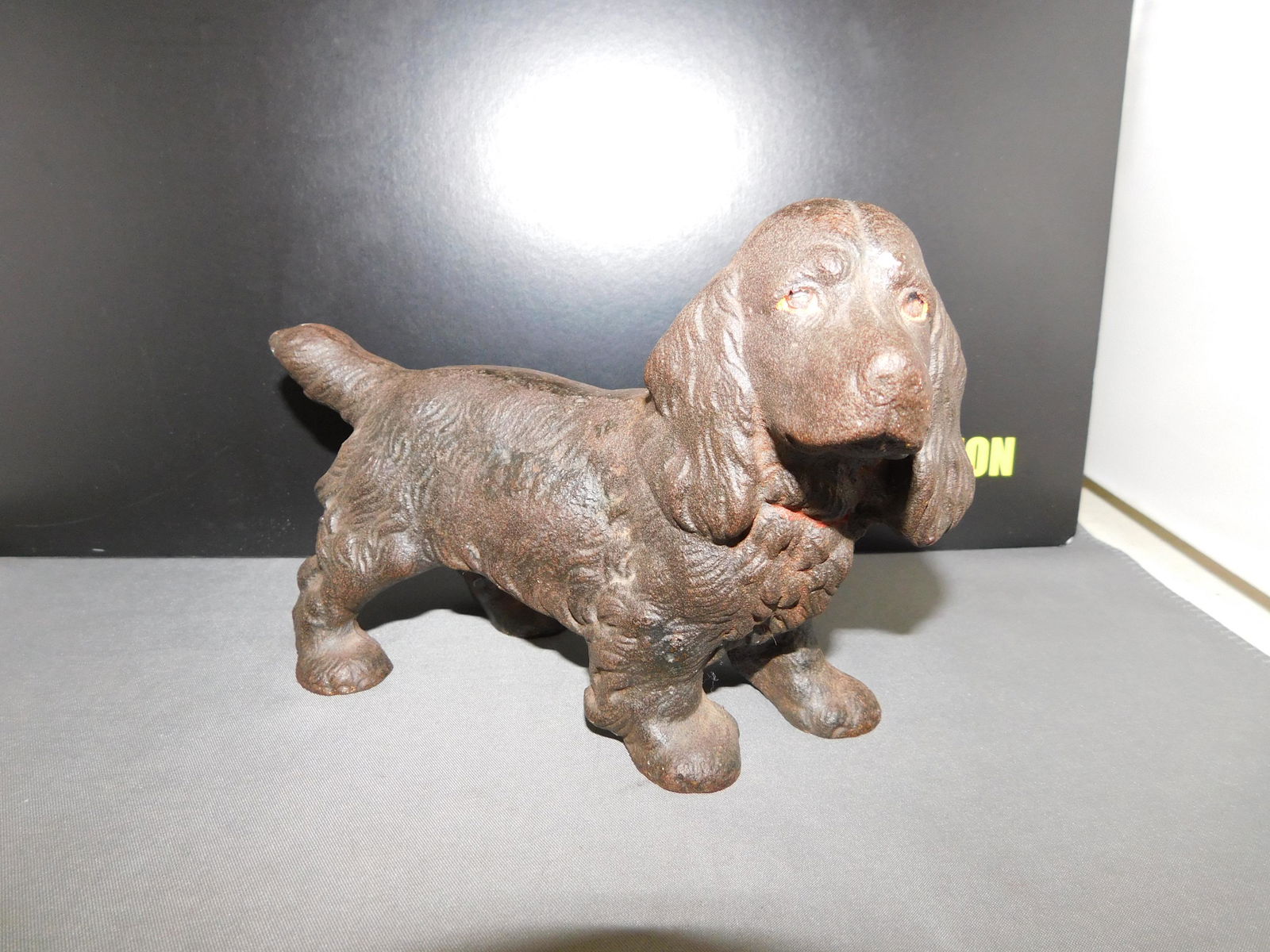 Cast Iron Dog Figurine (1 of 3)
