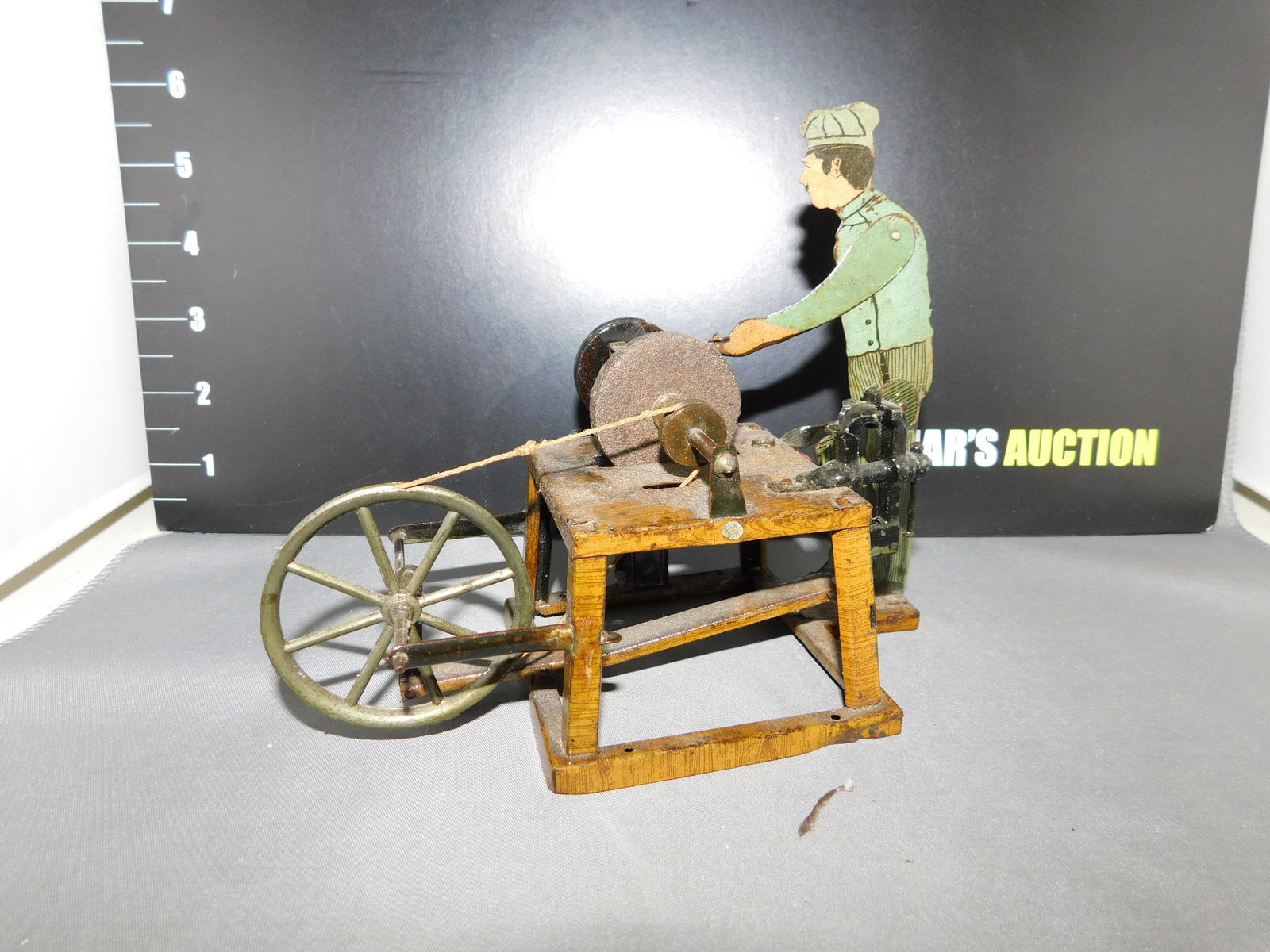 Tin Steam Engine Tool Toy (1 of 3)