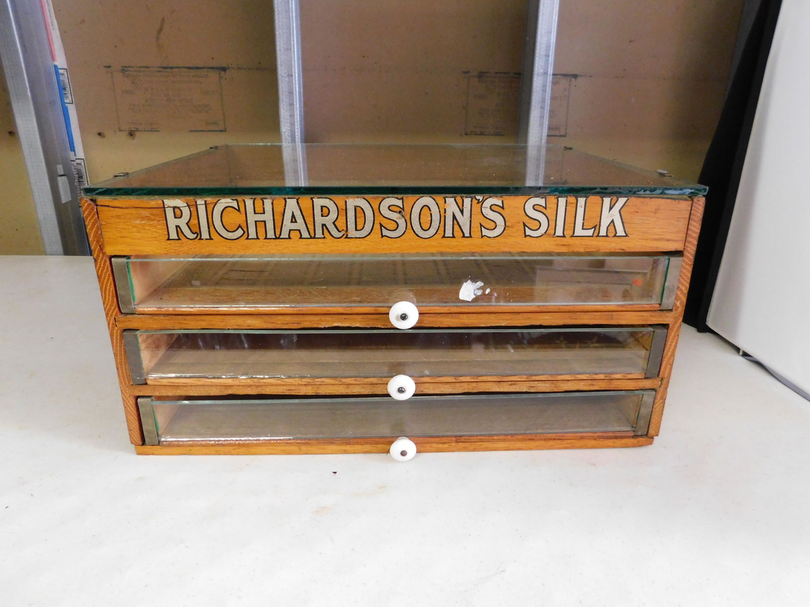 Richardson Tabletop Silk Cabinet (1 of 4)