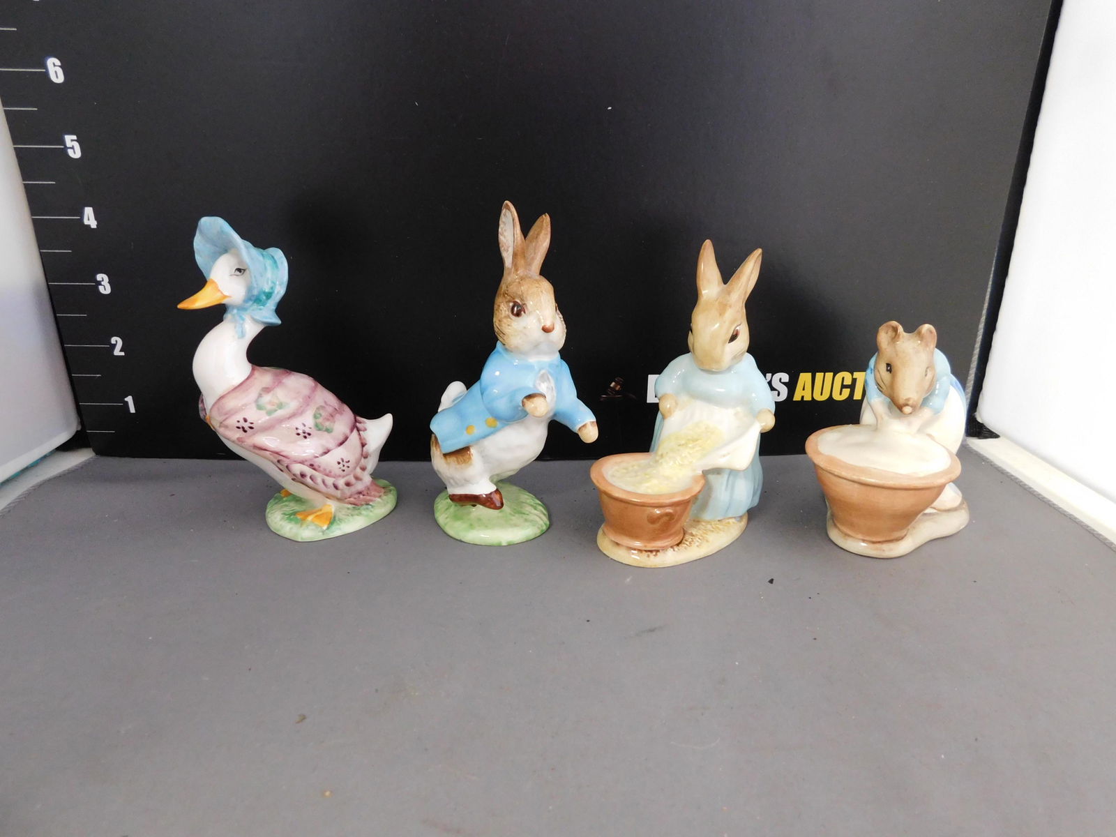 Lot of 4 Beatrix Potter Figurines (1 of 2)