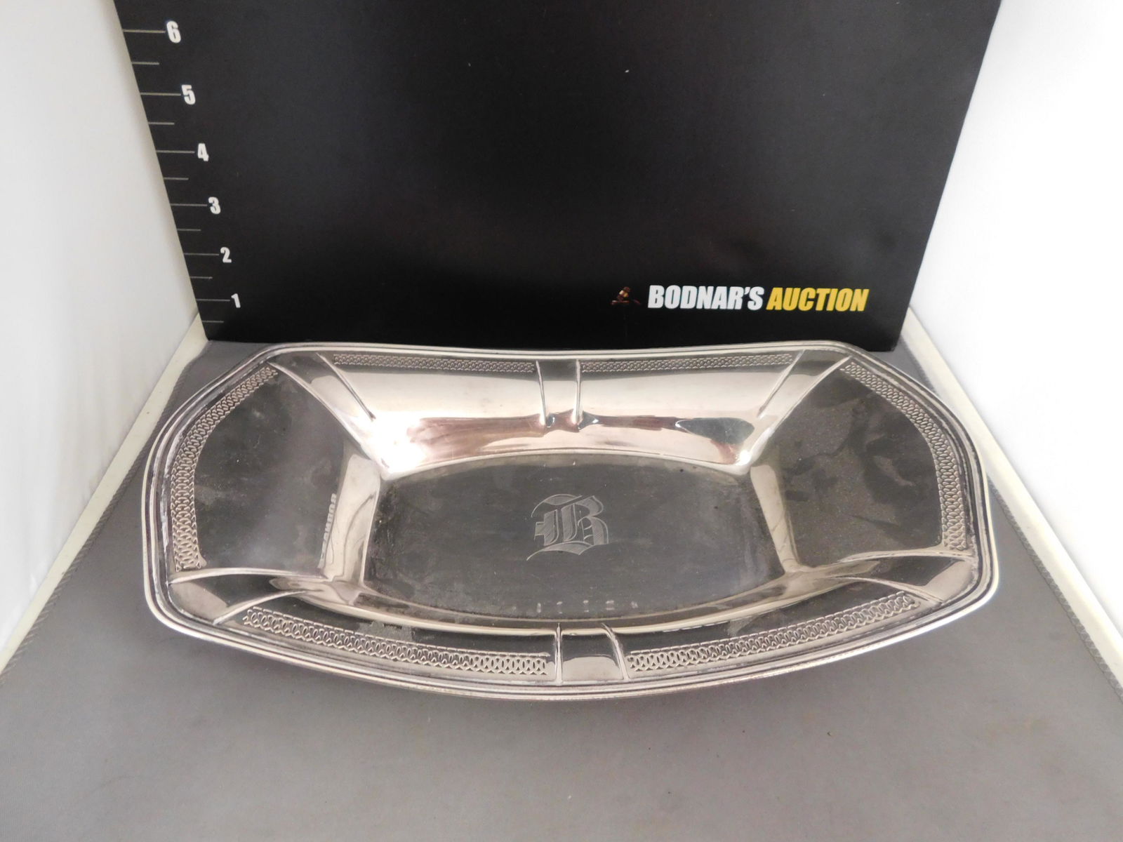 Sterling Silver Reticulated Bowl (1 of 3)