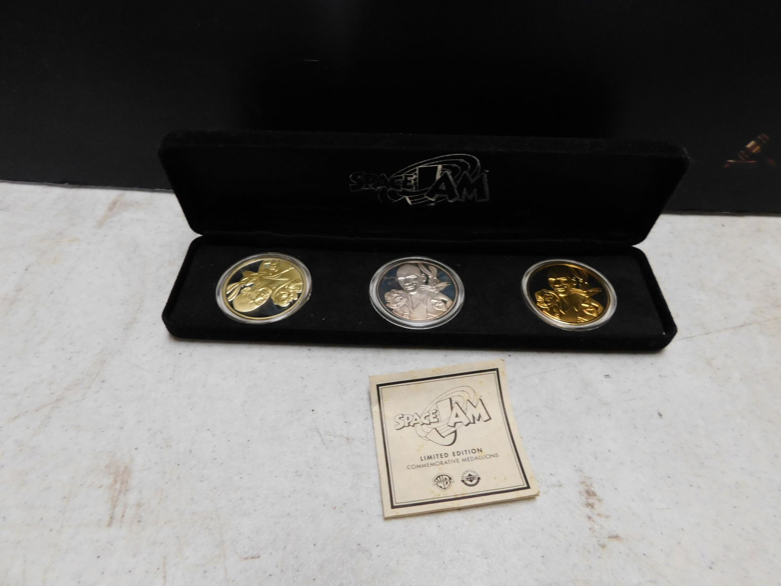 Warner Bros Space Jam Proof Coin Set (1 of 4)