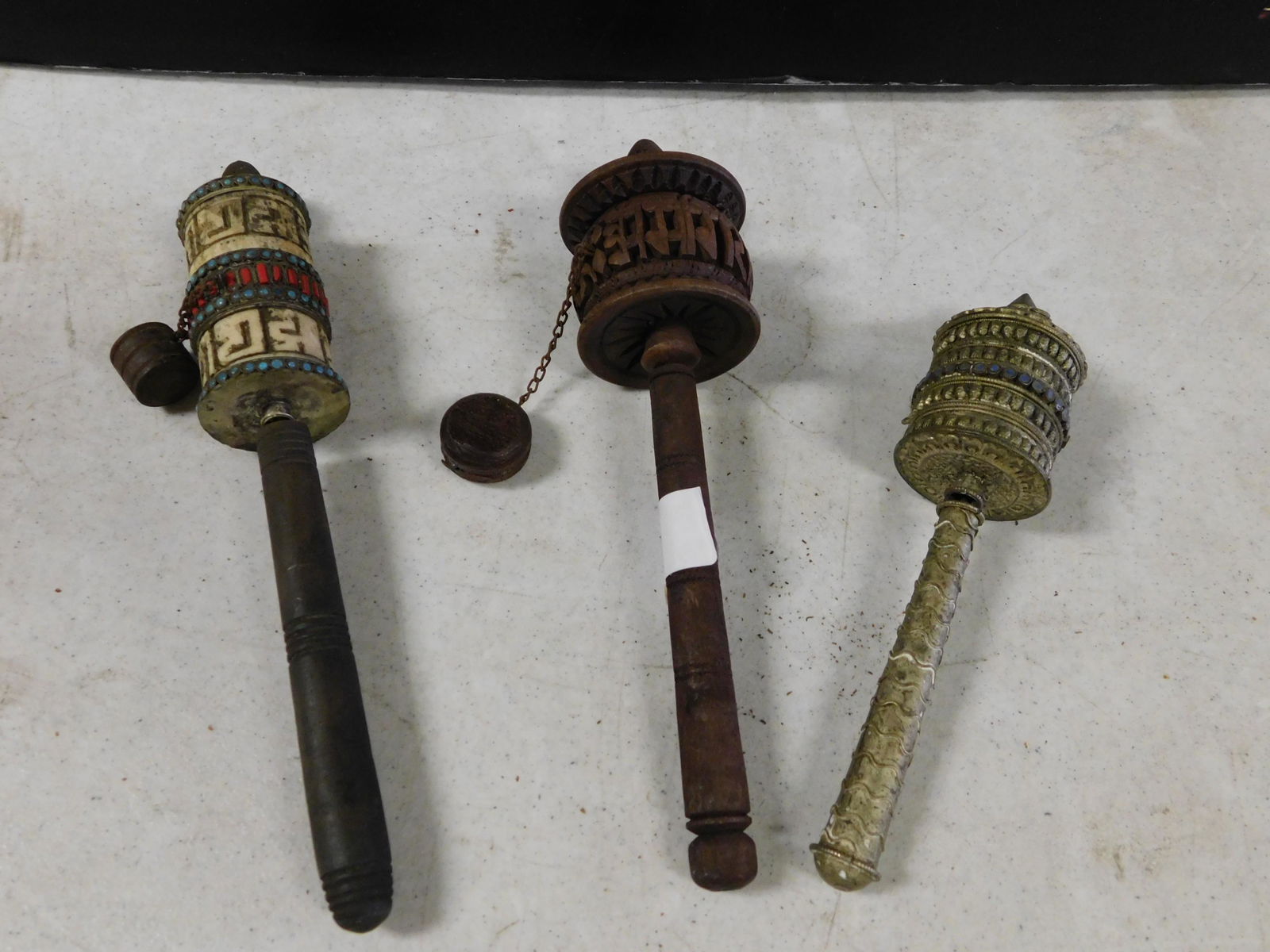 Lot of 3 African Rattles (1 of 5)