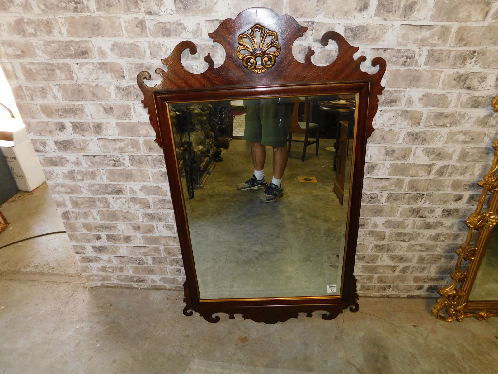 Drexel Heritage Beveled Mirror (1 of 4)