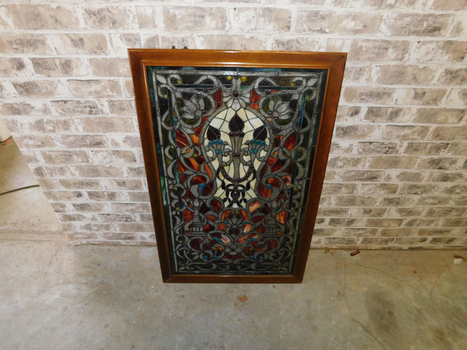 Framed Stained Glass Window (1 of 2)