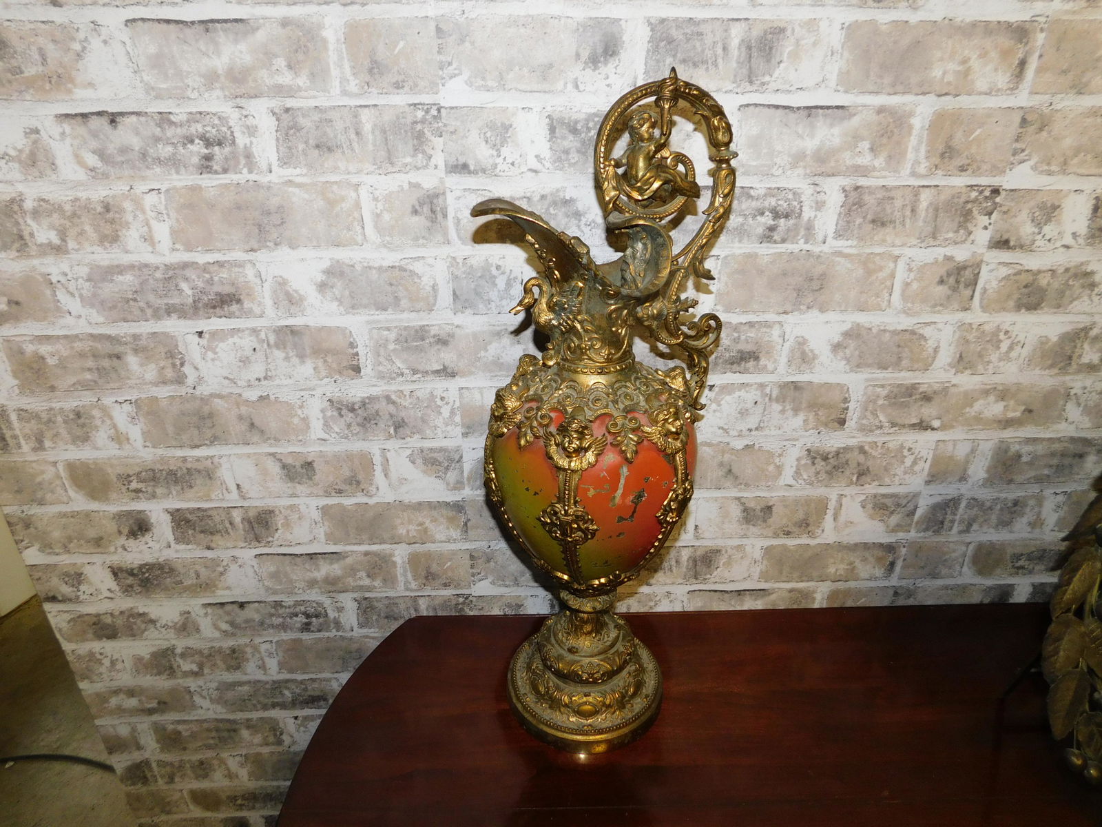 Victorian Figural Urn (1 of 4)