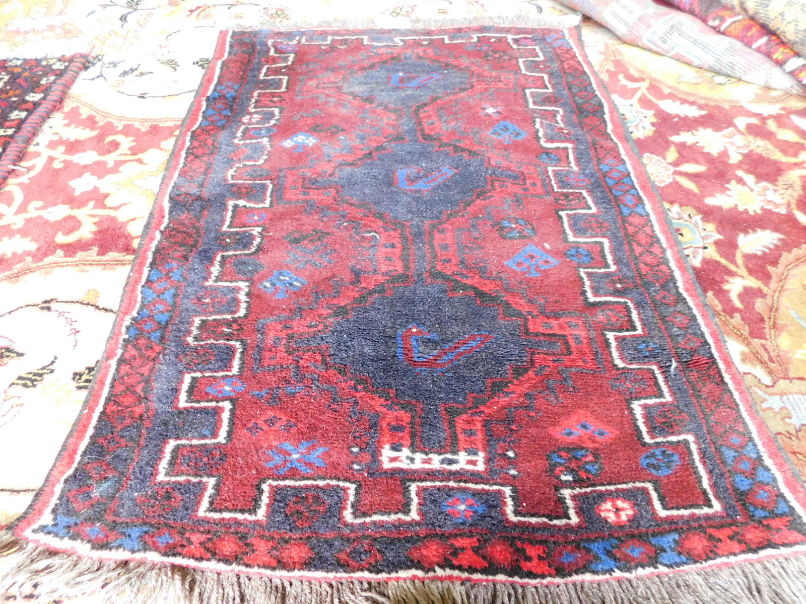 Semi Antique Prayer Rug (1 of 3)