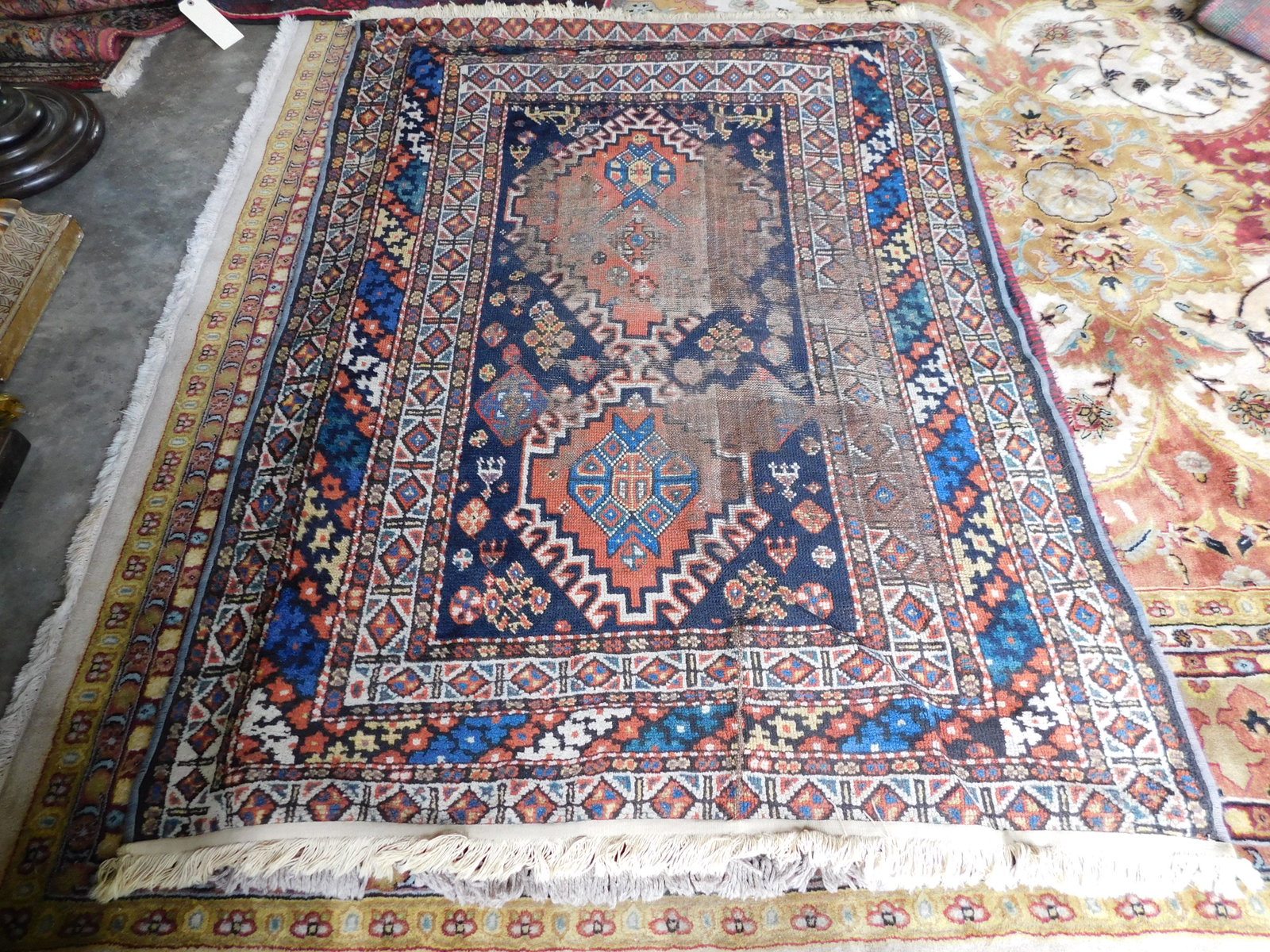 Semi Antique Prayer Rug (1 of 4)