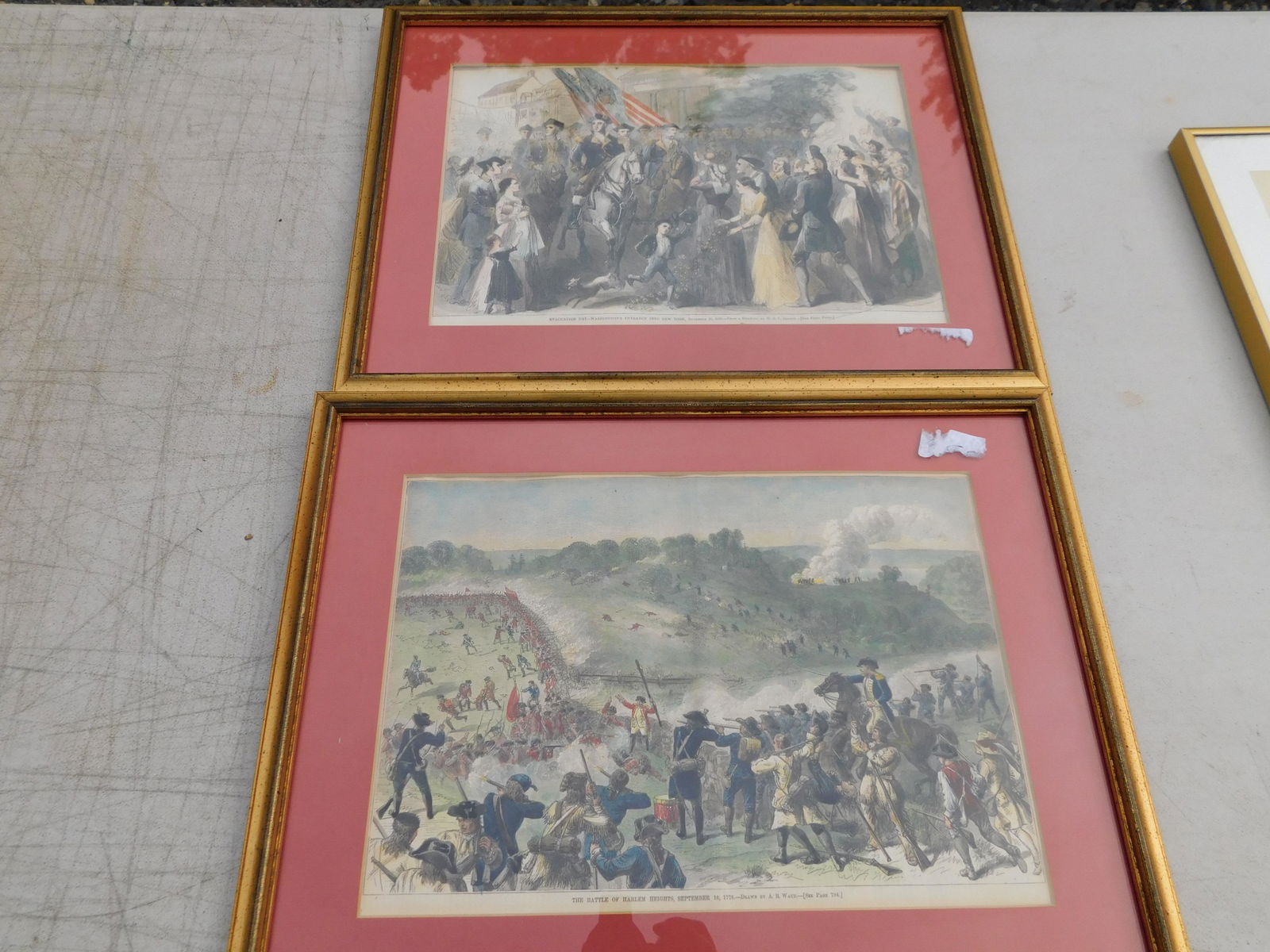 Pair of Framed Book Engravings (1 of 3)