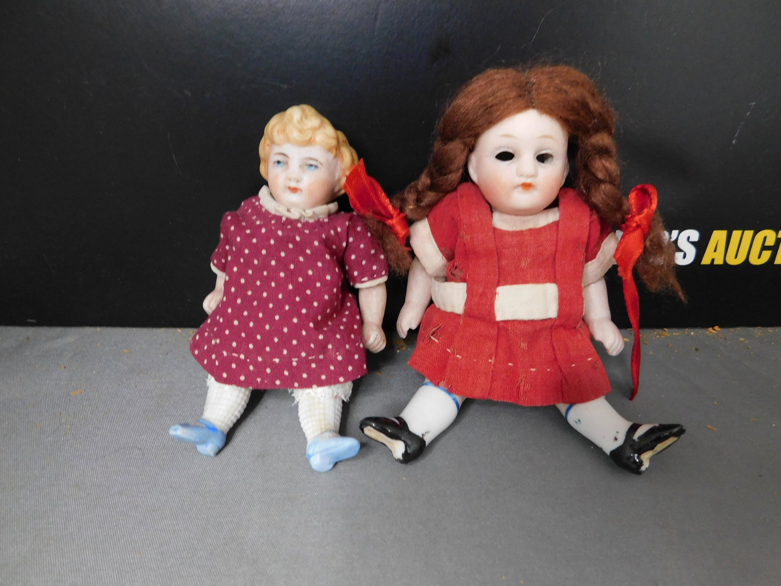 Lot of 2 German Miniature Dolls (1 of 2)