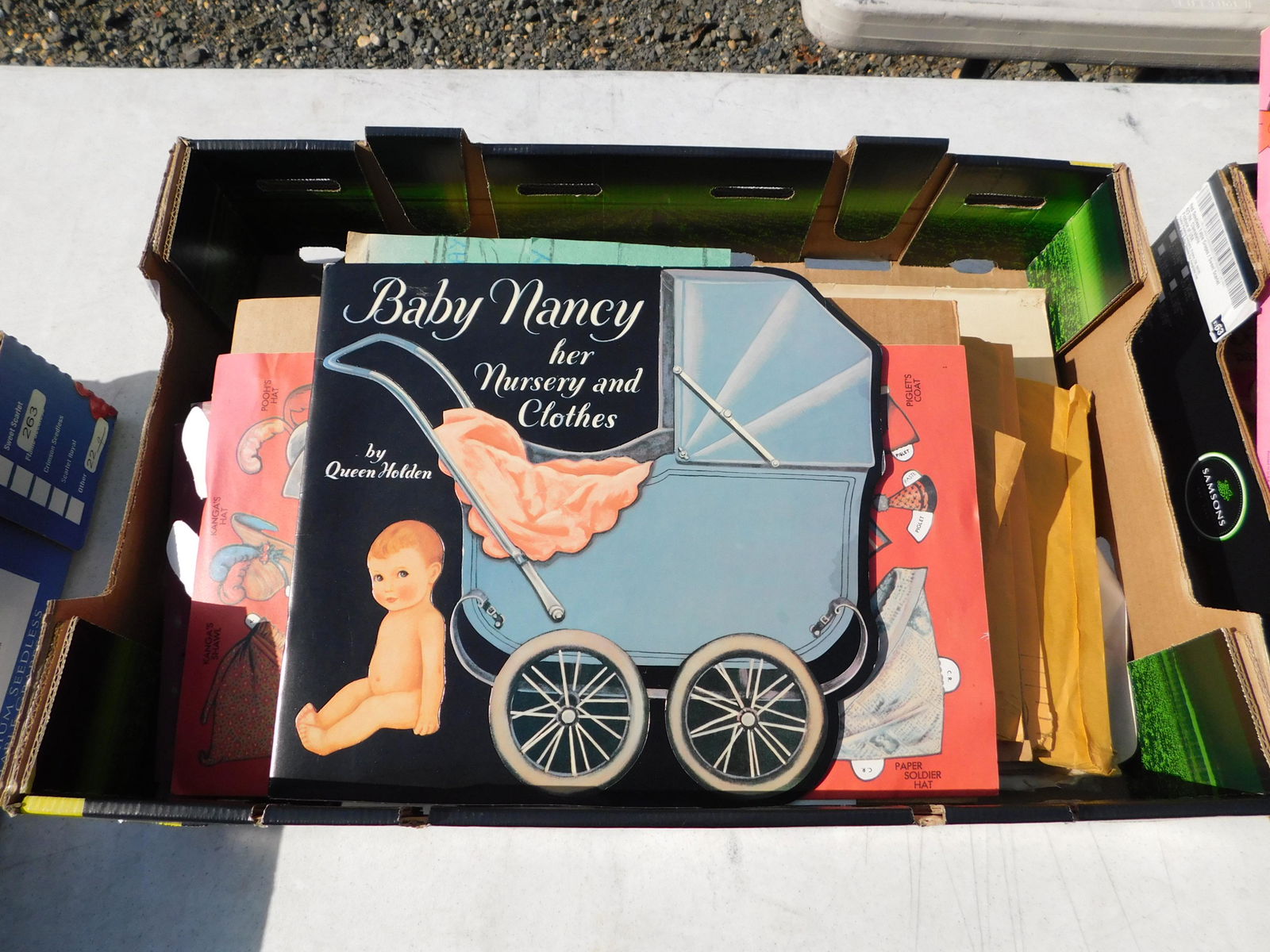 Large Lot of Vintage Paper Doll Cutouts (1 of 1)