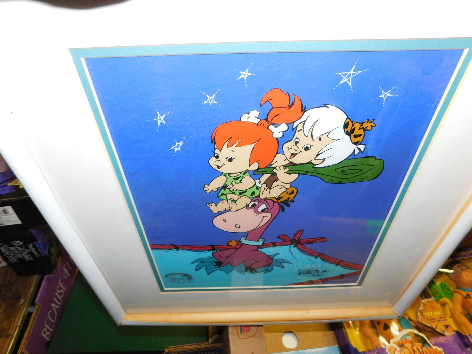 Animation Art Hanna Barbera Flintstones Sericel (1 of 1)