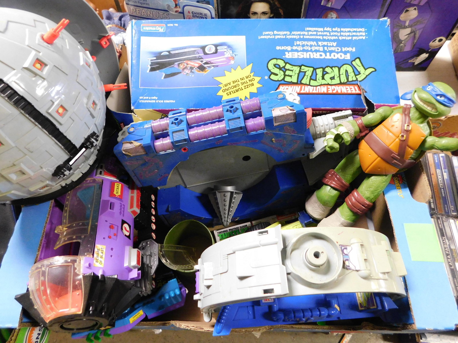 Box Lot of Teenage Mutant Ninja Turtle Parts (1 of 1)