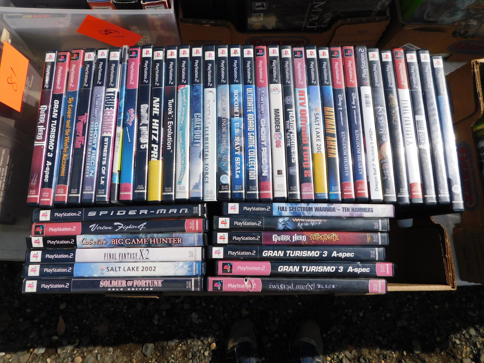 Box Lot PS2 Games (1 of 1)