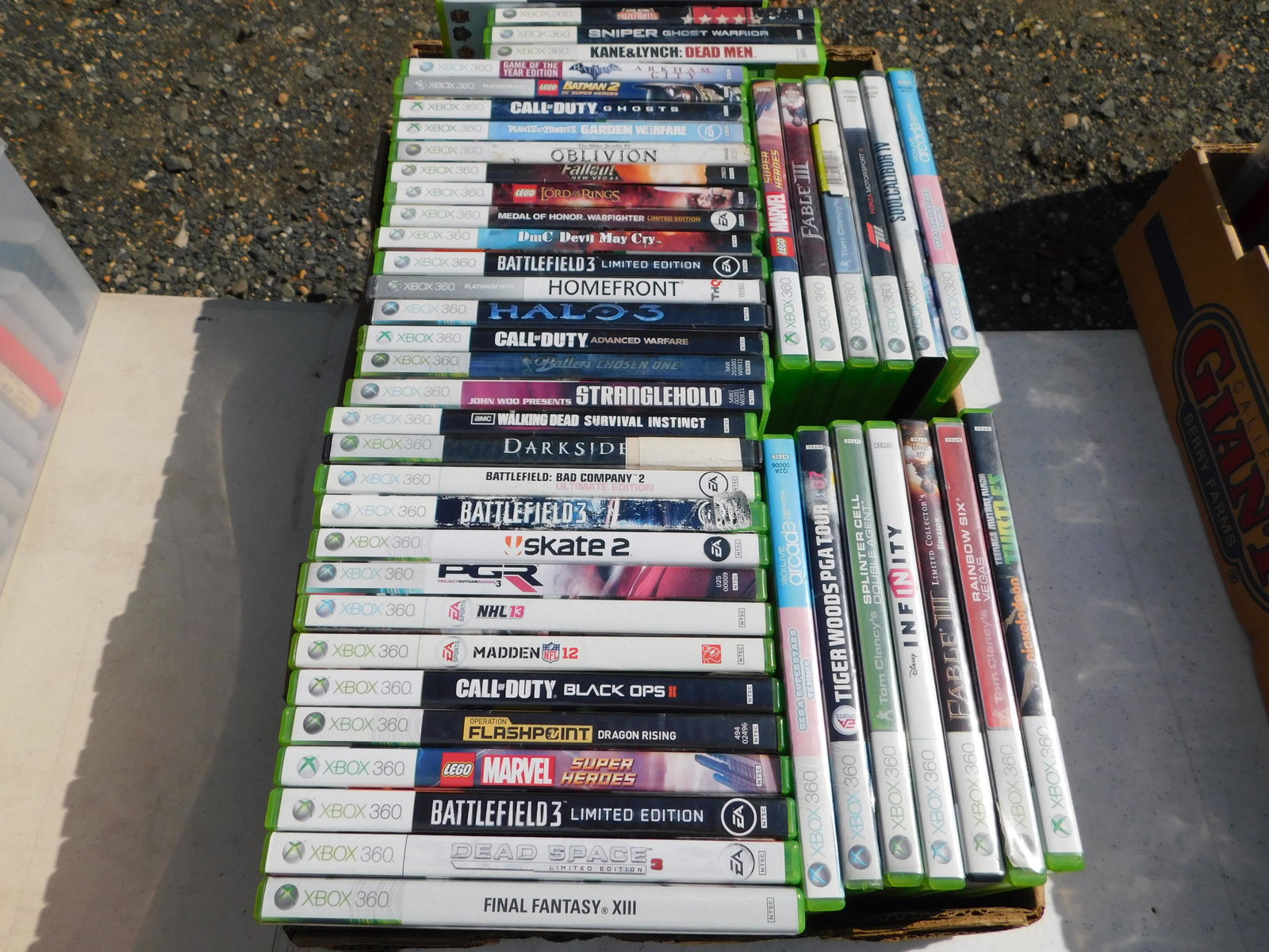 Box Lot XBOX 360 Games (1 of 1)