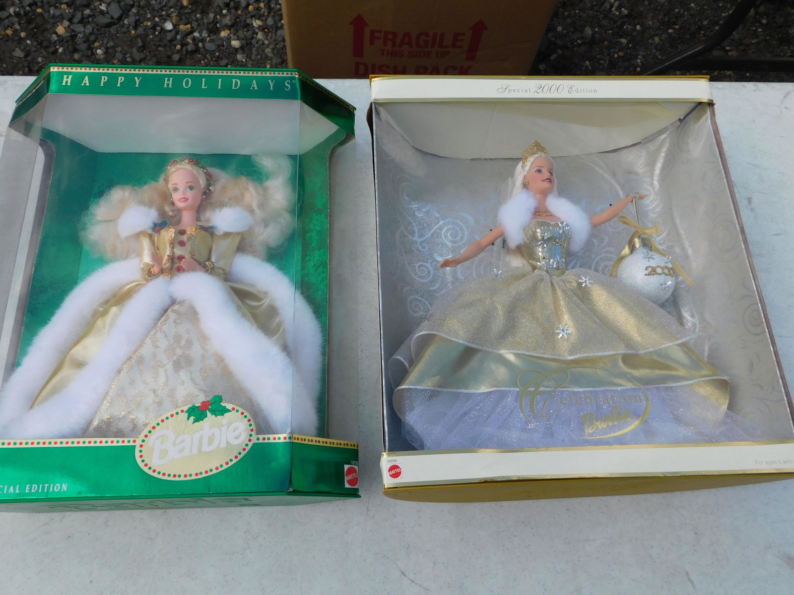 Lot of 2 Holiday Barbie's (1 of 1)
