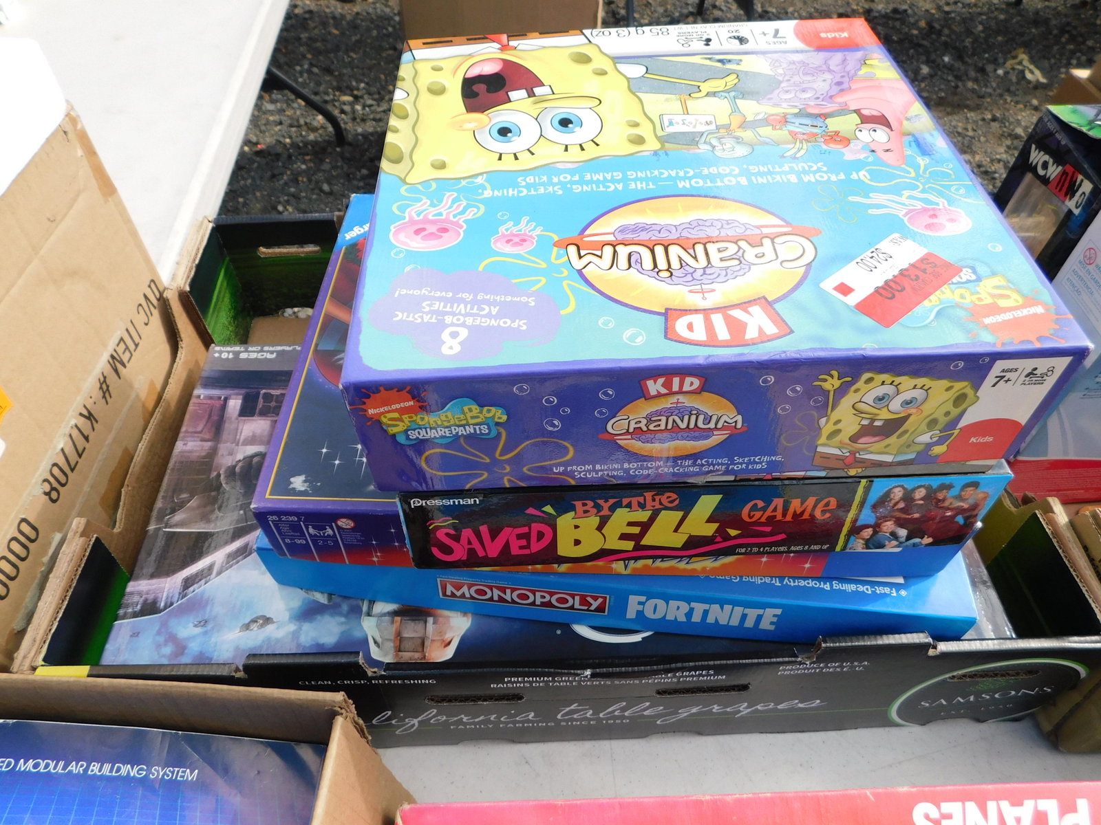 Box Lot of Board Games: Box Lot of Board Games. You are bidding at a live sale. Please read the terms and conditions. This sale will be broadcast live on sale day with full descriptions of each lot being sold, as well as vid