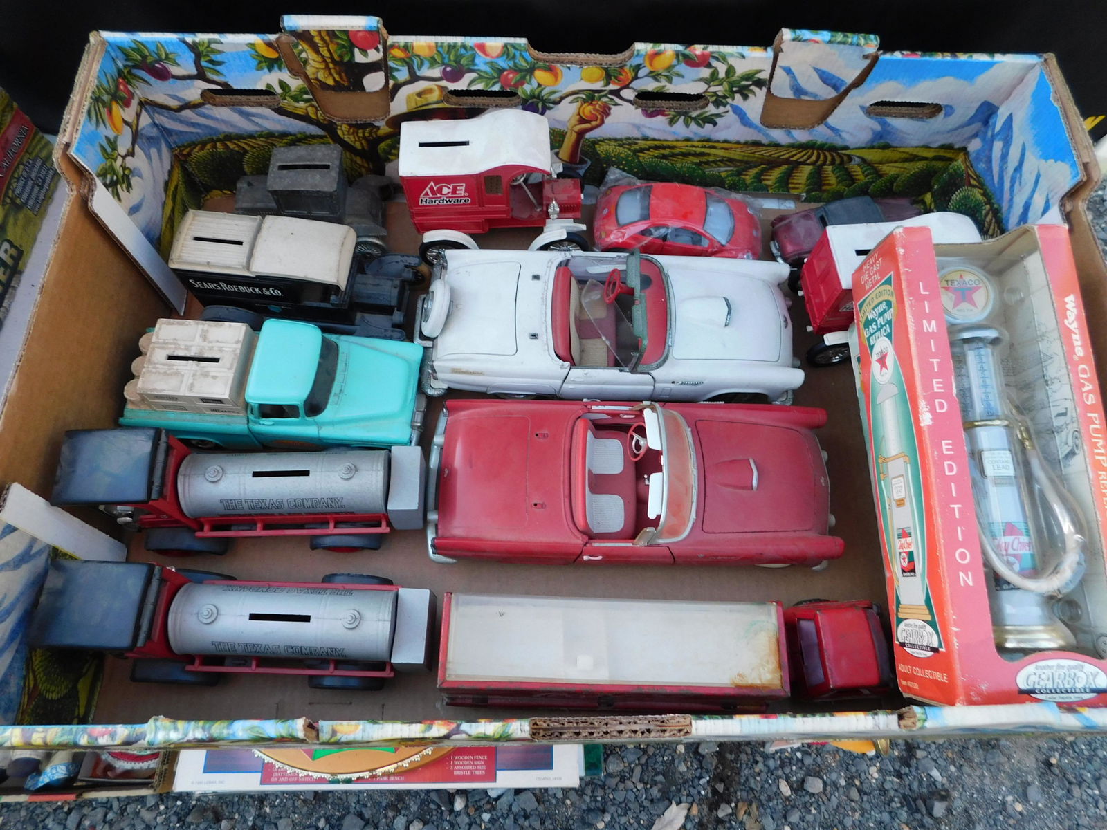 Box Lot of Die cast Cars: Box Lot of Die cast Cars. You are bidding at a live sale. Please read the terms and conditions. This sale will be broadcast live on sale day with full descriptions of each lot being sold, as well as v