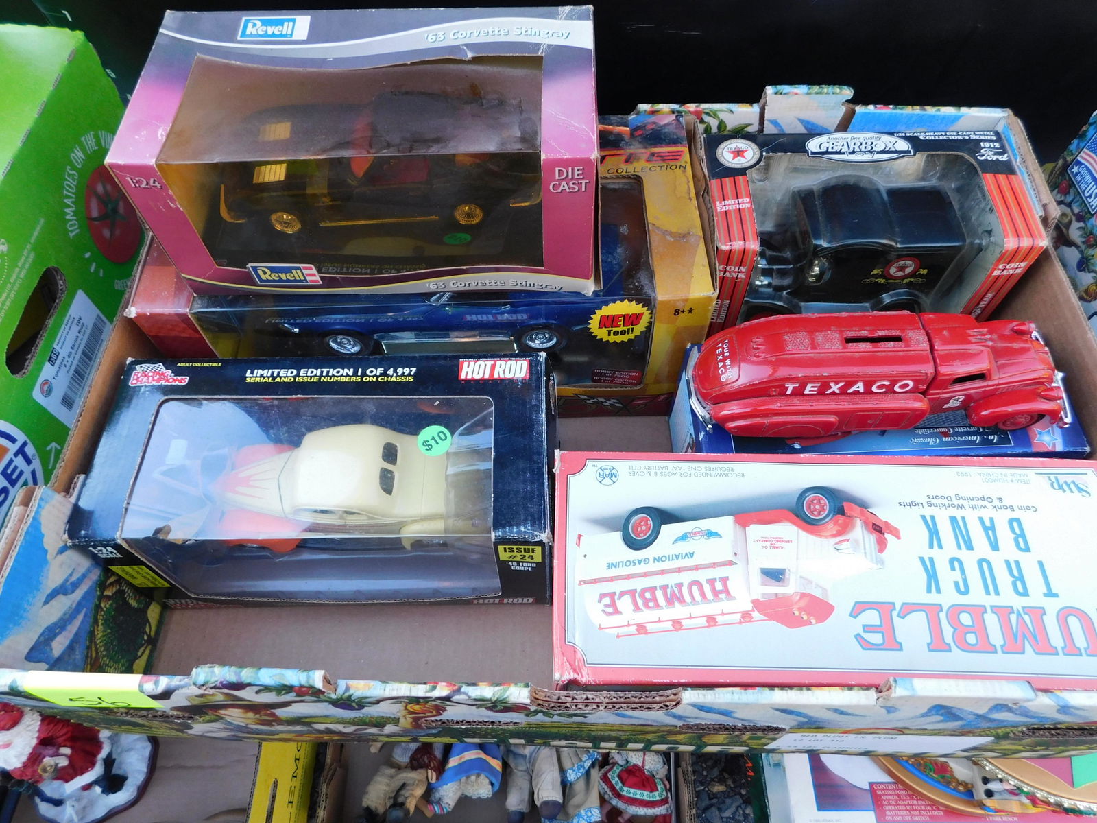 Box Lot of Boxed Die cast Cars: Box Lot of Boxed Die cast Cars. You are bidding at a live sale. Please read the terms and conditions. This sale will be broadcast live on sale day with full descriptions of each lot being sold, as wel