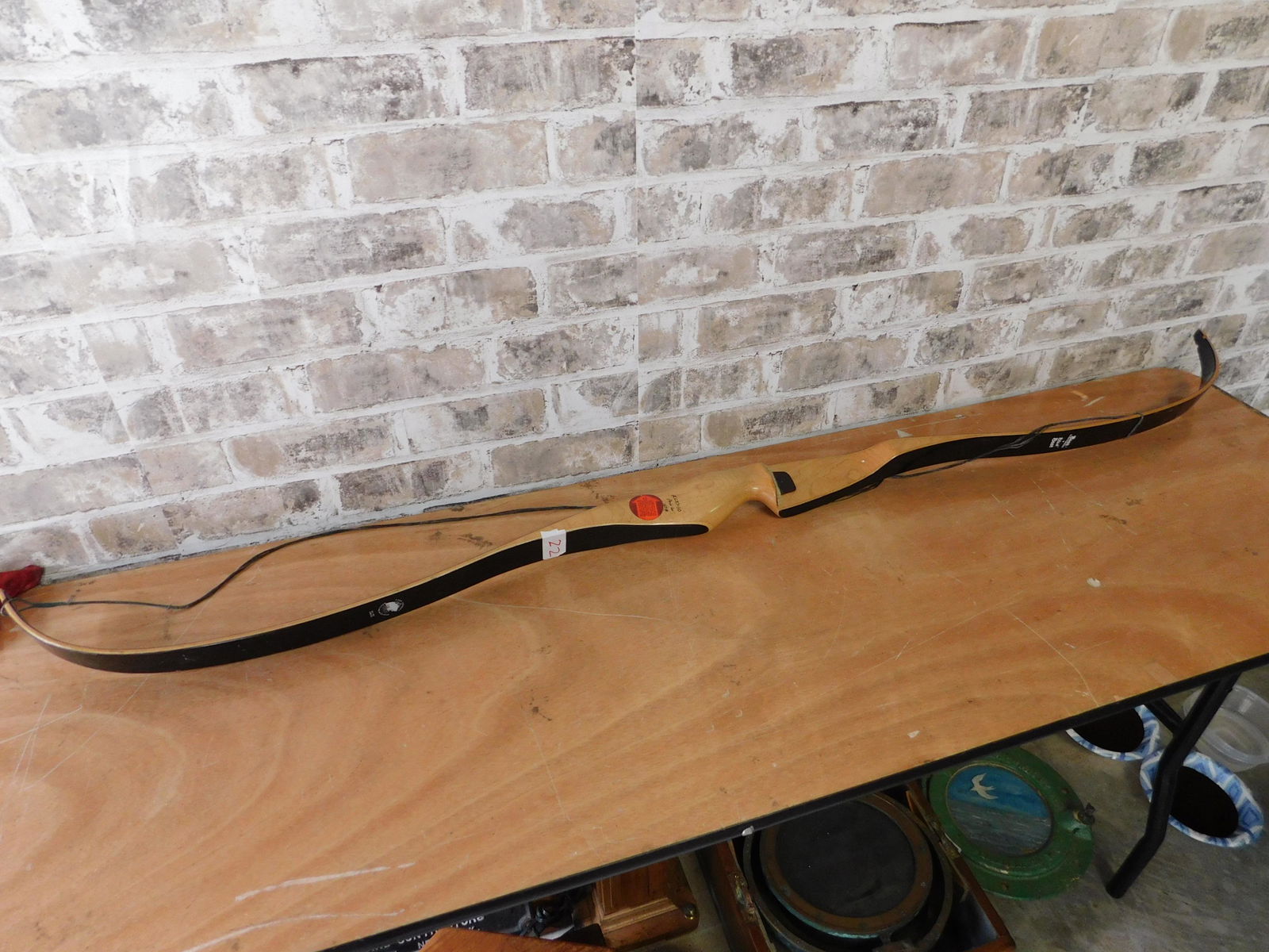 Black Bear Bow: Black Bear Bow. You are bidding at a live sale. Please read the terms and conditions. This sale will be broadcast live on sale day with full descriptions of each lot being sold, as well as video feed