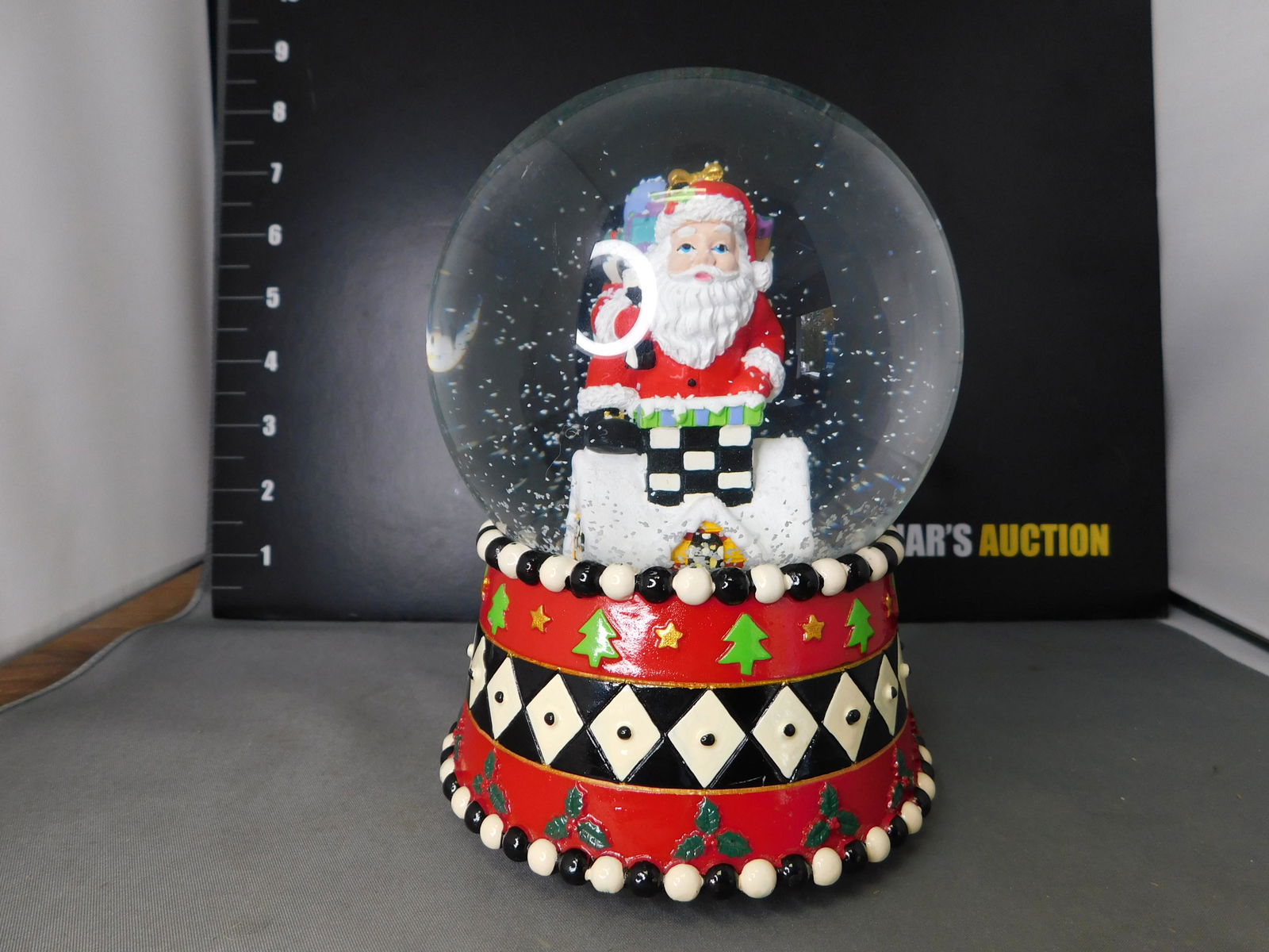 Mackenzie-Childs Musical Snow Globe (1 of 4)