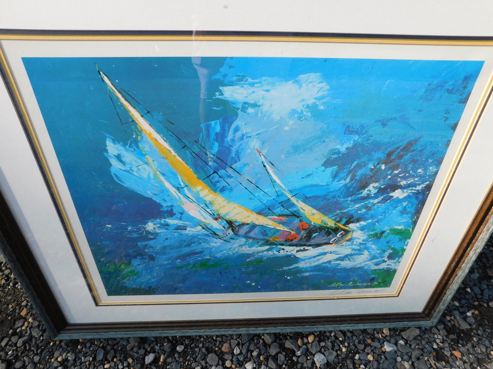 Leroy Neiman Lithograph "Sailing" (1 of 2)