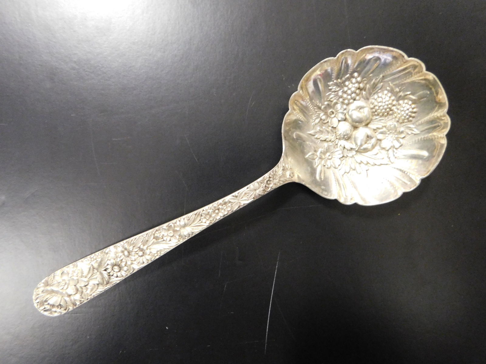 Sterling Silver Serving Spoon (1 of 4)