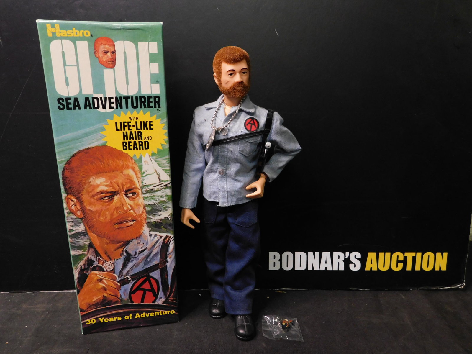 GI Joe Sea Adventurer Figure in Box: GI Joe 12" Sea Adventurer in Box. Collectors Club Figure. Hasbro 2003. You are bidding at a live sale, please read the terms and conditions. We are offering contact-less pick ups at our South Brunswic