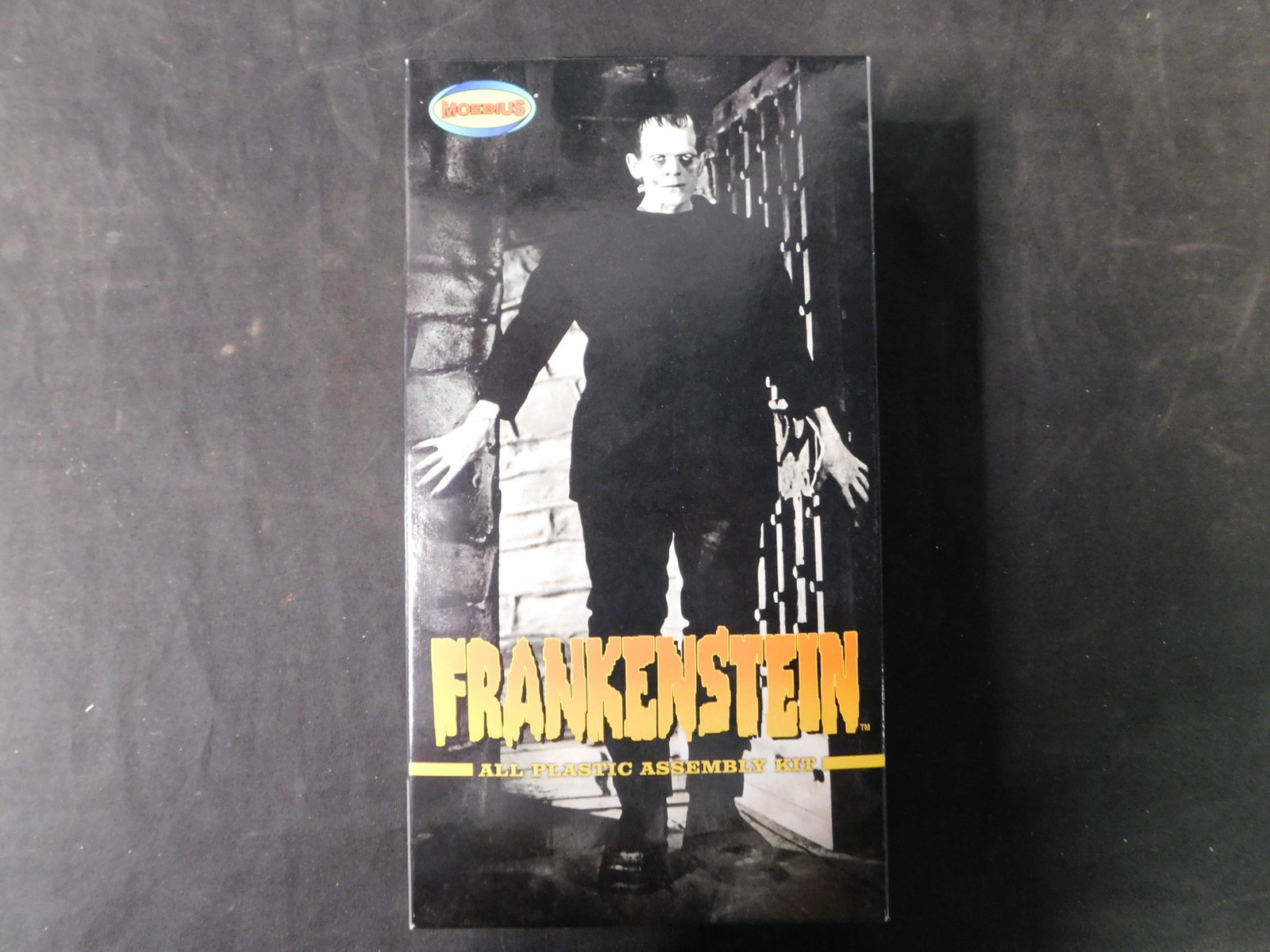 Moebius Frankenstein Model Kit: Moebius Frankenstein Model Kit. All from private collector who disclosed to us that he just took off the factory seal to look at them and to the best of our knowledge we are selling them as complete. 