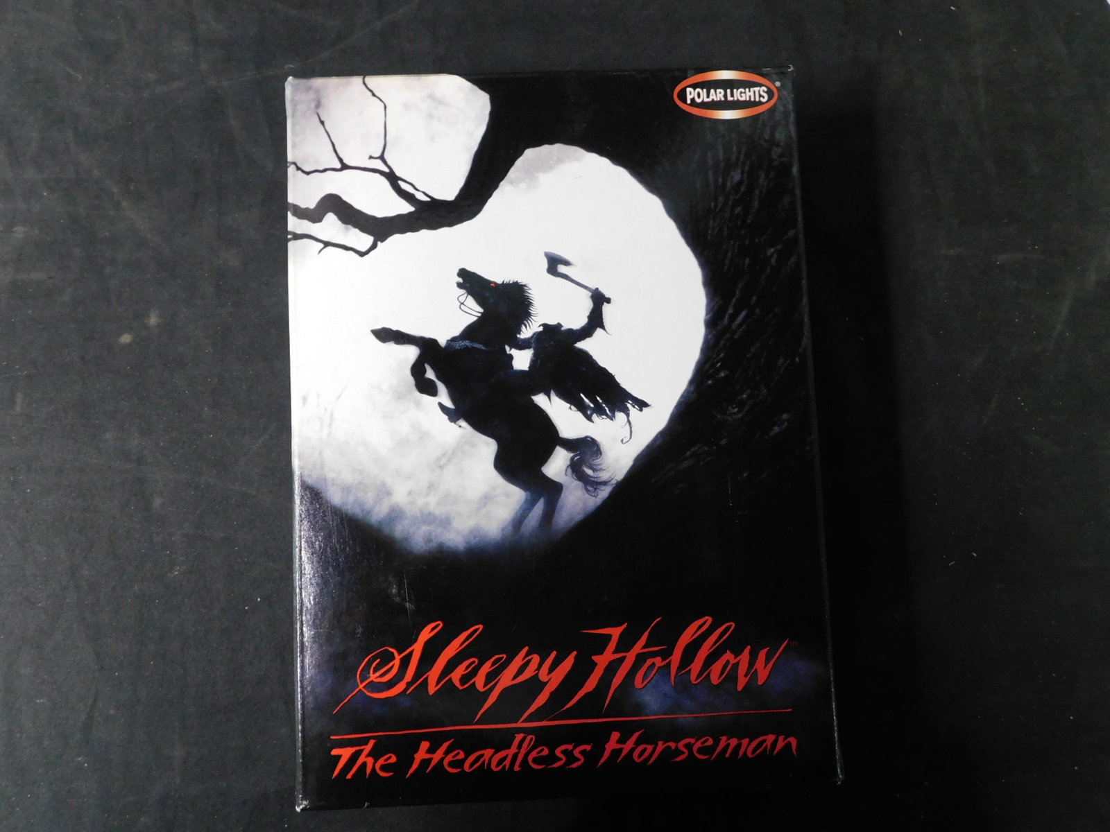 Sleepy Hollow Headless Horseman Model Kit: Polar Lights Sleepy Hollow The Headless Horseman Model Kit. All from private collector who disclosed to us that he just took off the factory seal to look at them and to the best of our knowledge we ar