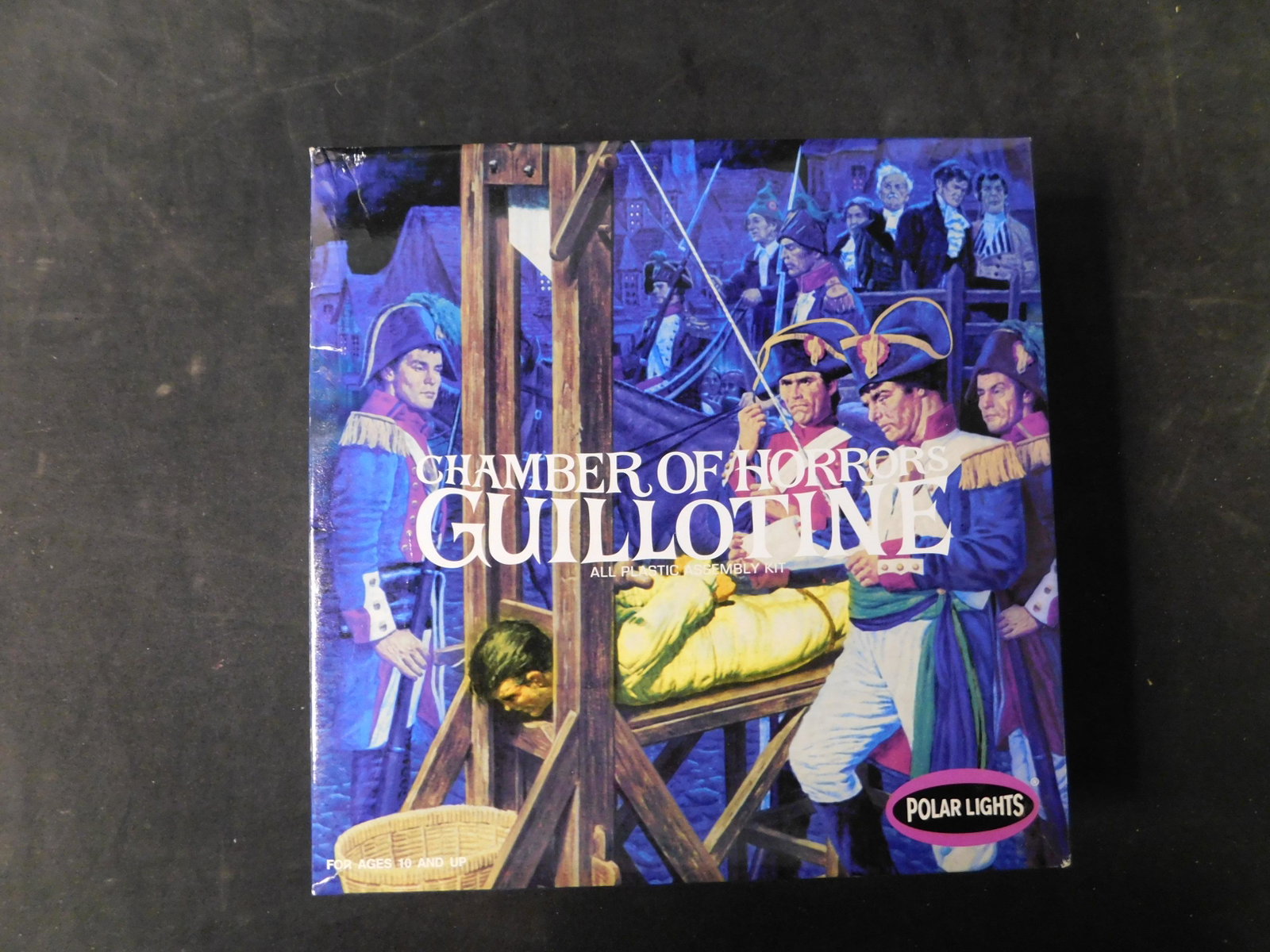 Chamber of Horrors Glow in the Dark Guillotine Model: Polar Lights Chamber of Horrors Guillotine Model Kit. Glows in the Dark. All from private collector who disclosed to us that he just took off the factory seal to look at them and to the best of our kn