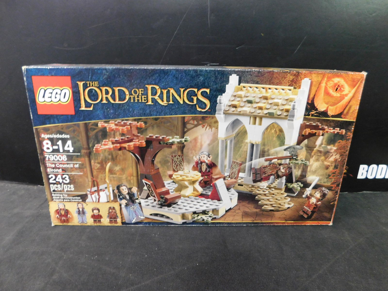 Lego The Lord of the Rings The Council of Elrond: Lego The Lord of the Rings The Council of Elrond. The Legos came from a collector's estate. He had them displayed and for selling purposes he took them apart and put them back into baggies. We can say