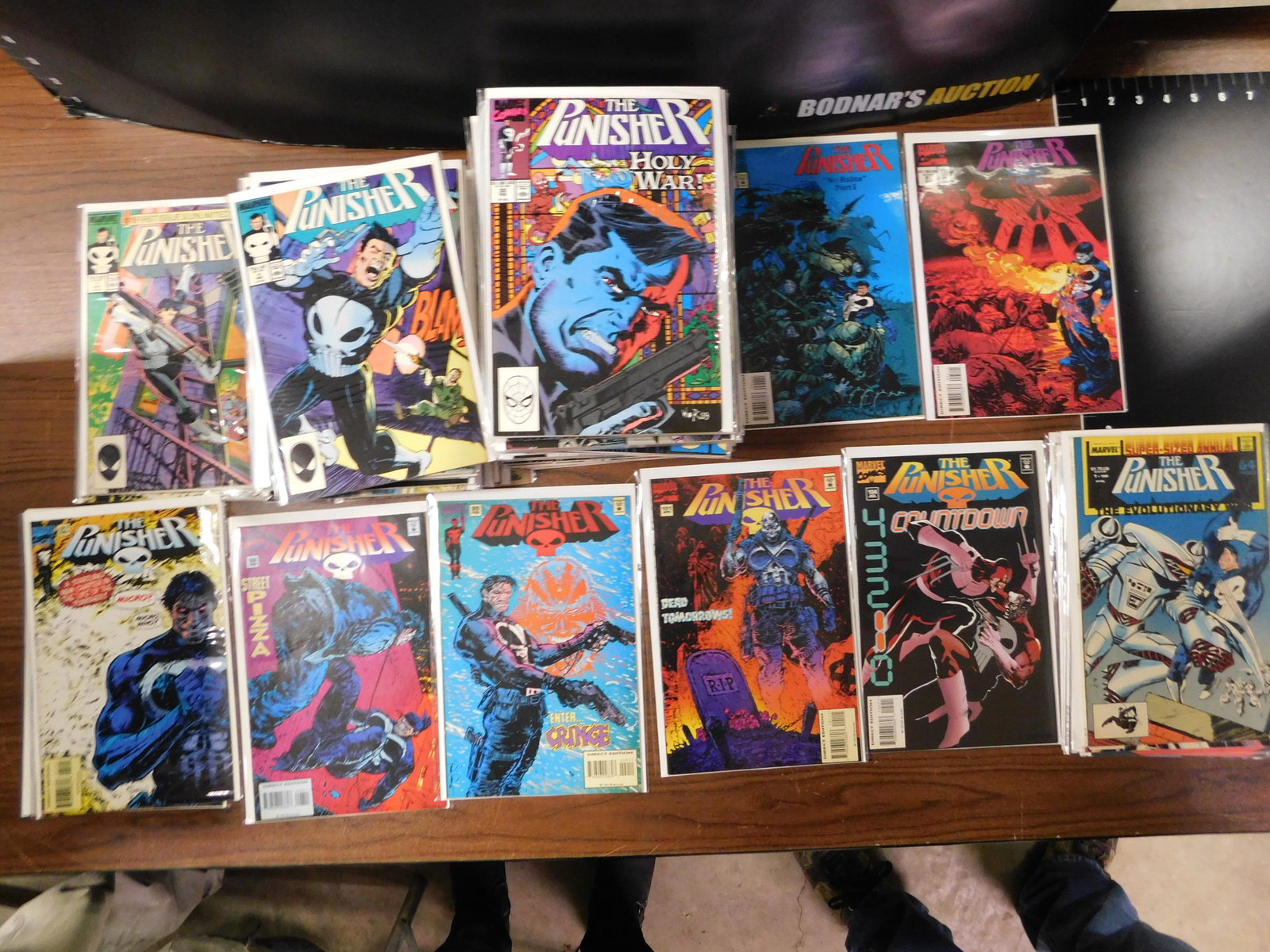 Short Box of The Punisher 1st Series Comic Book Lot (1 of 4)
