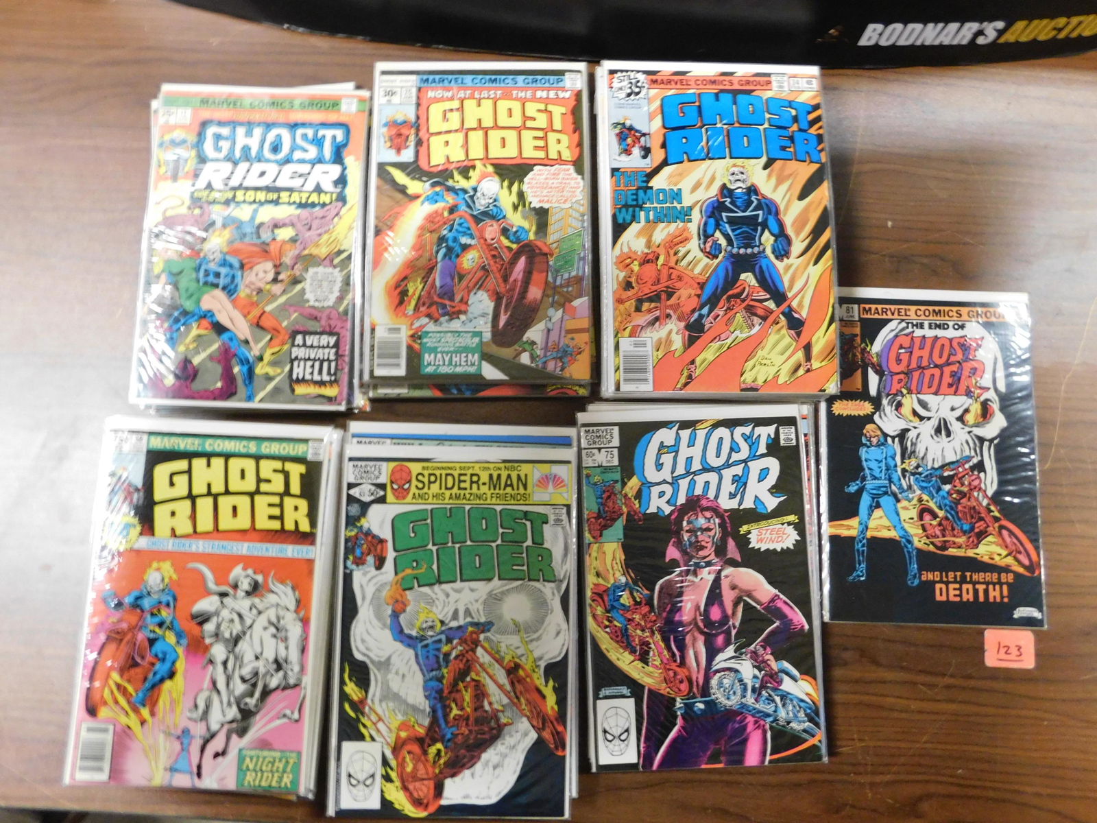 Run of Ghost Riders 1st Series Comic Book Lot (1 of 2)