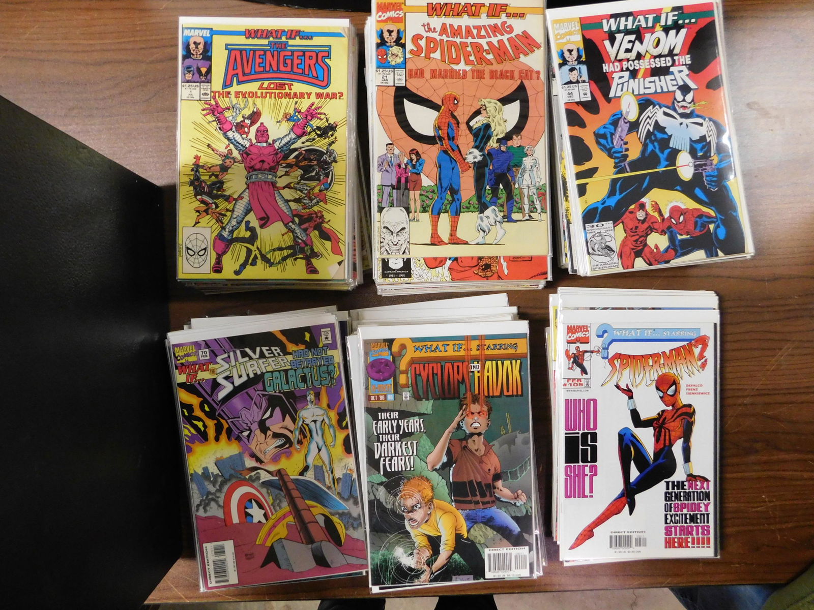 Short Box Lot of What If? Comics (1 of 2)