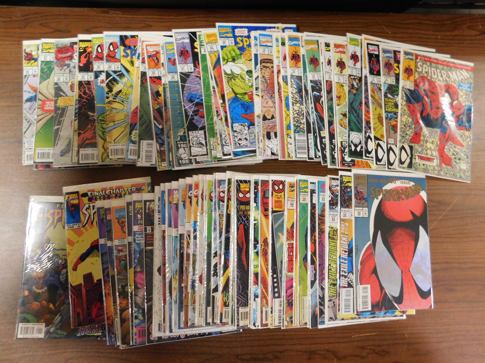 Spider Man 1990 Comics Lot (1 of 2)