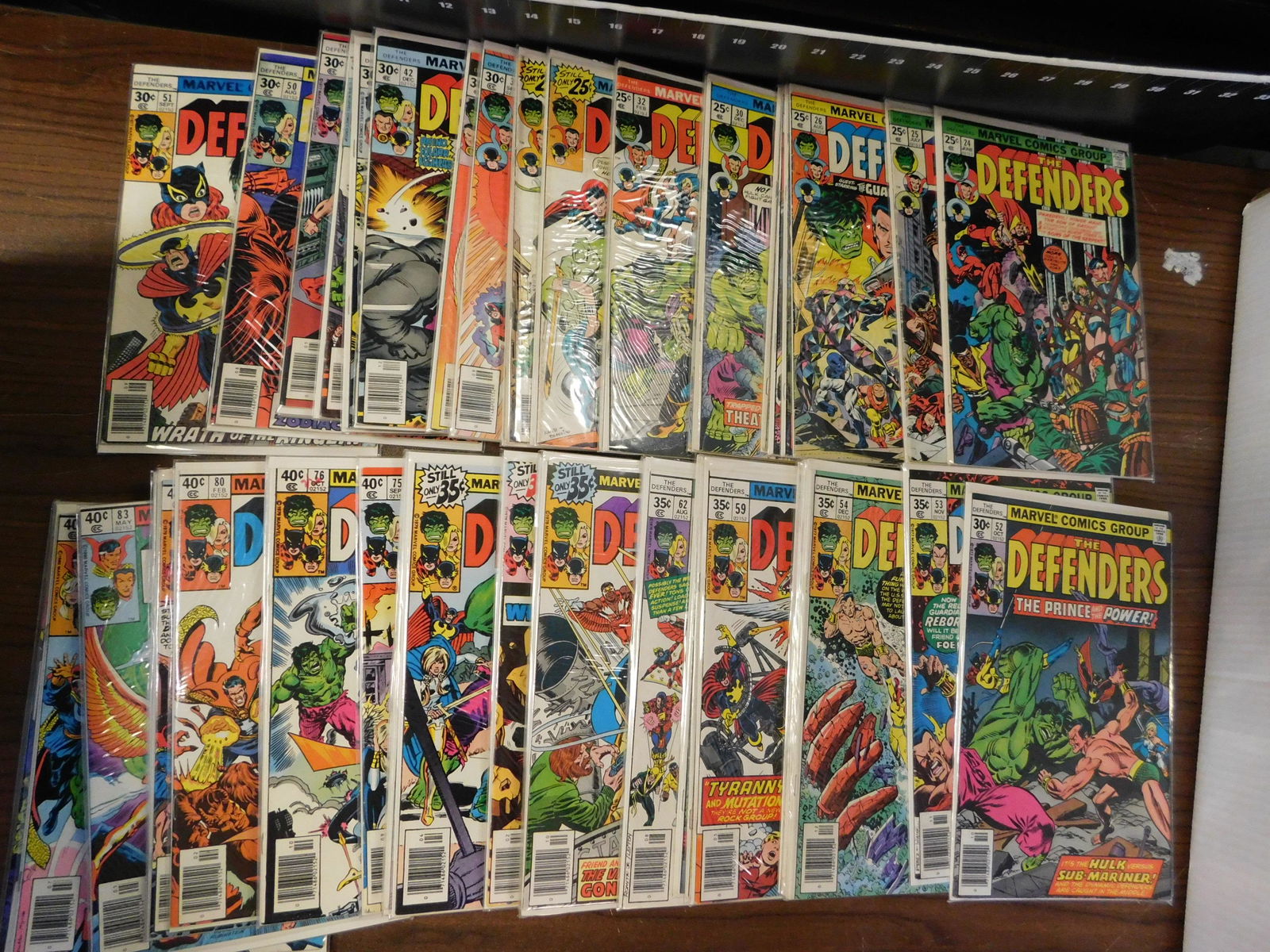 The Defenders Comic Book Lot (1 of 3)