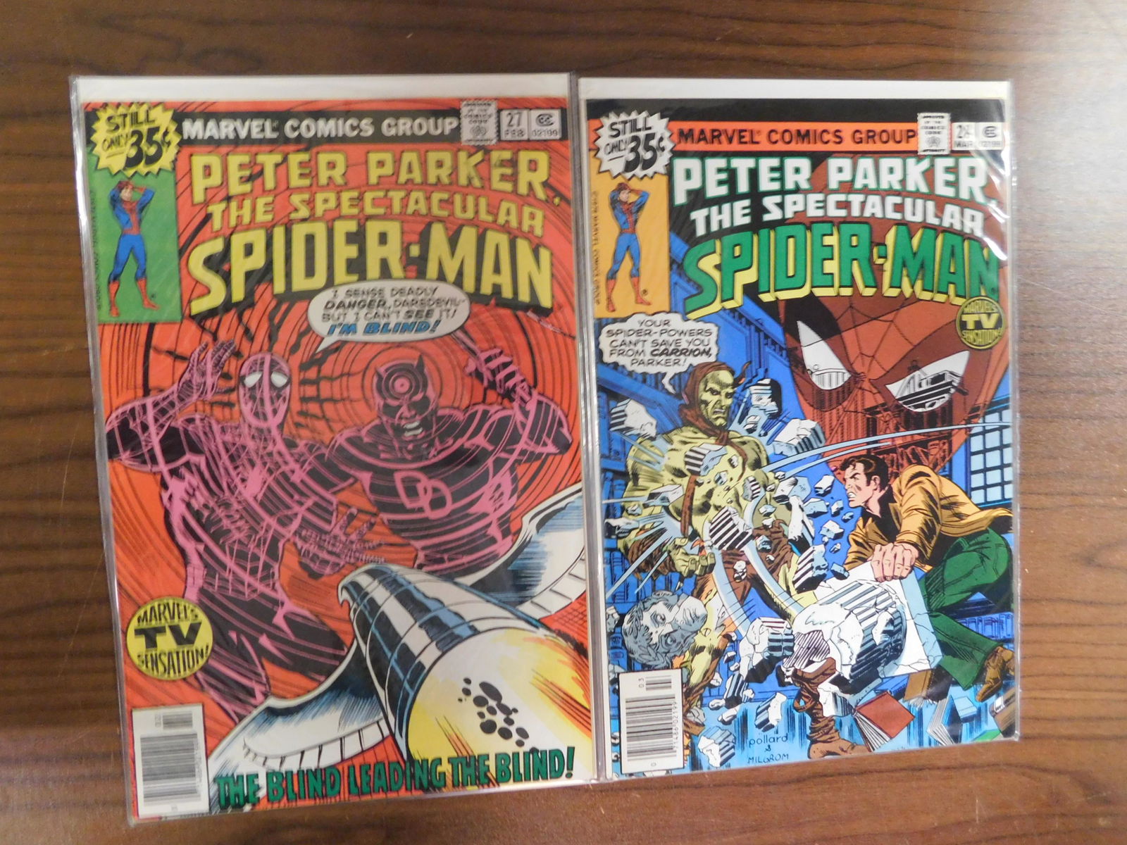 Spectacular Spider-Man #27 and #28 Comic Book Lot (1 of 1)