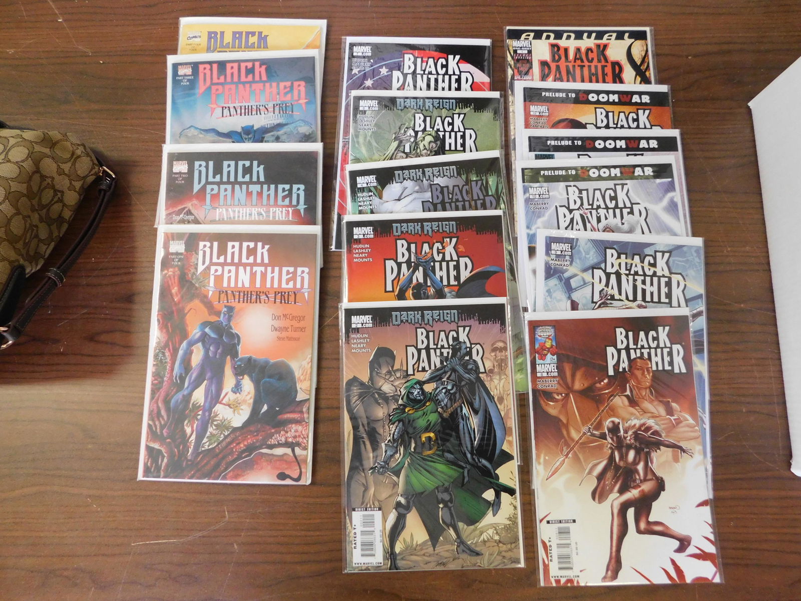 Lot of Black Panther Comics (1 of 1)