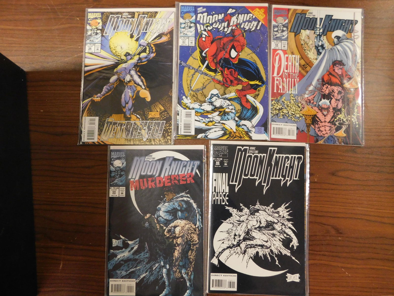 Moon Knight S Platt Covers Comic Lot (1 of 1)