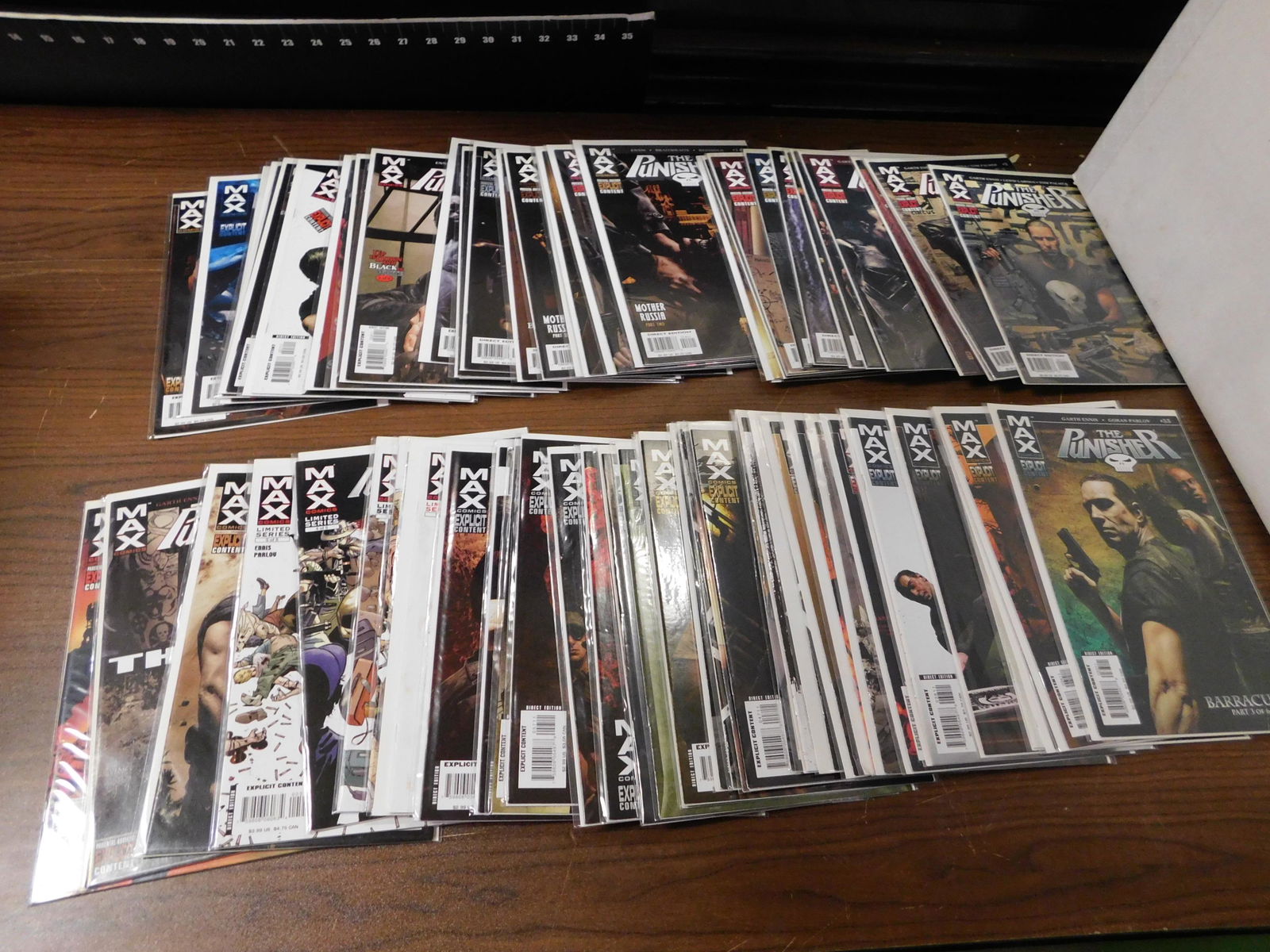 Ennis Punisher Comic Lot - Nearly Full Run (1 of 2)
