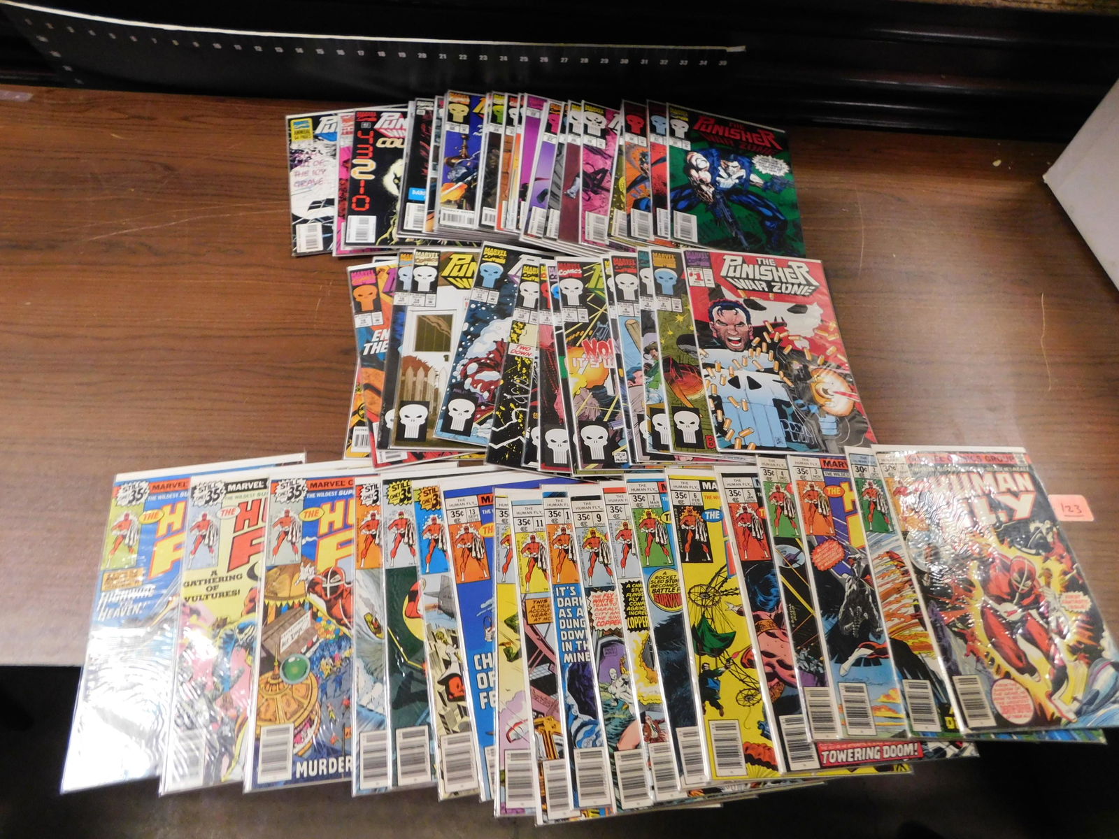 Punisher War Zone and The Human Fly Comic Book Lot (1 of 2)