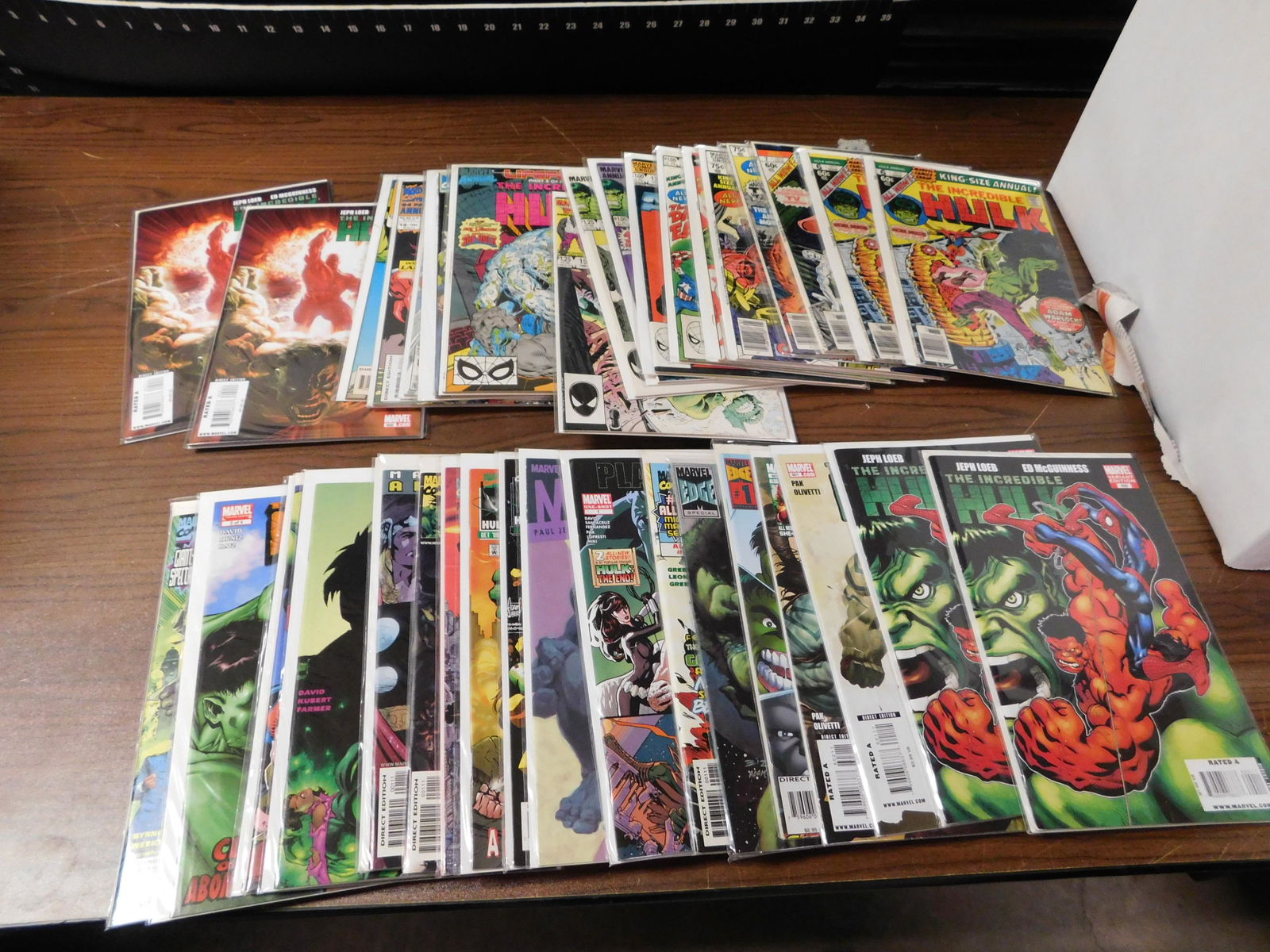 Lot of Hulk Annuals and Variants Comic Book Lot (1 of 2)