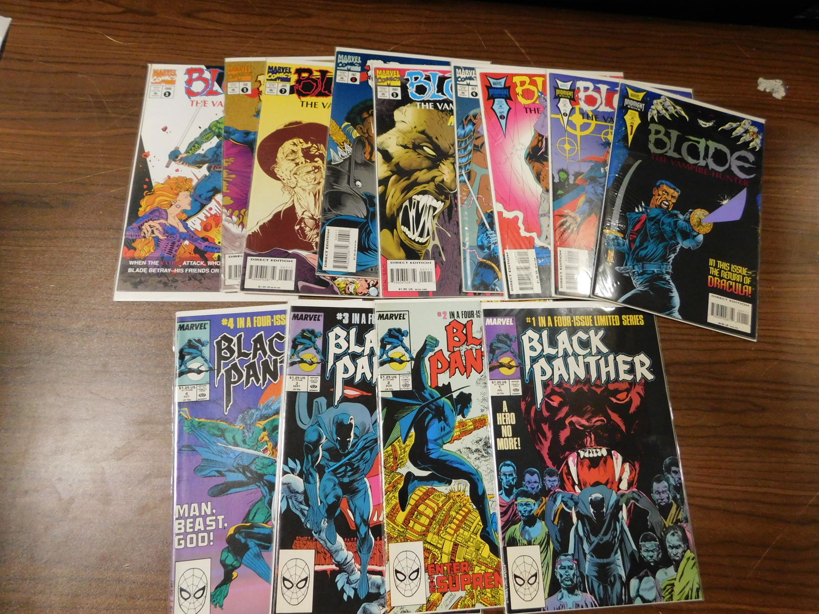 Blade and Black Panther Mini Series Comic Book Lot (1 of 1)
