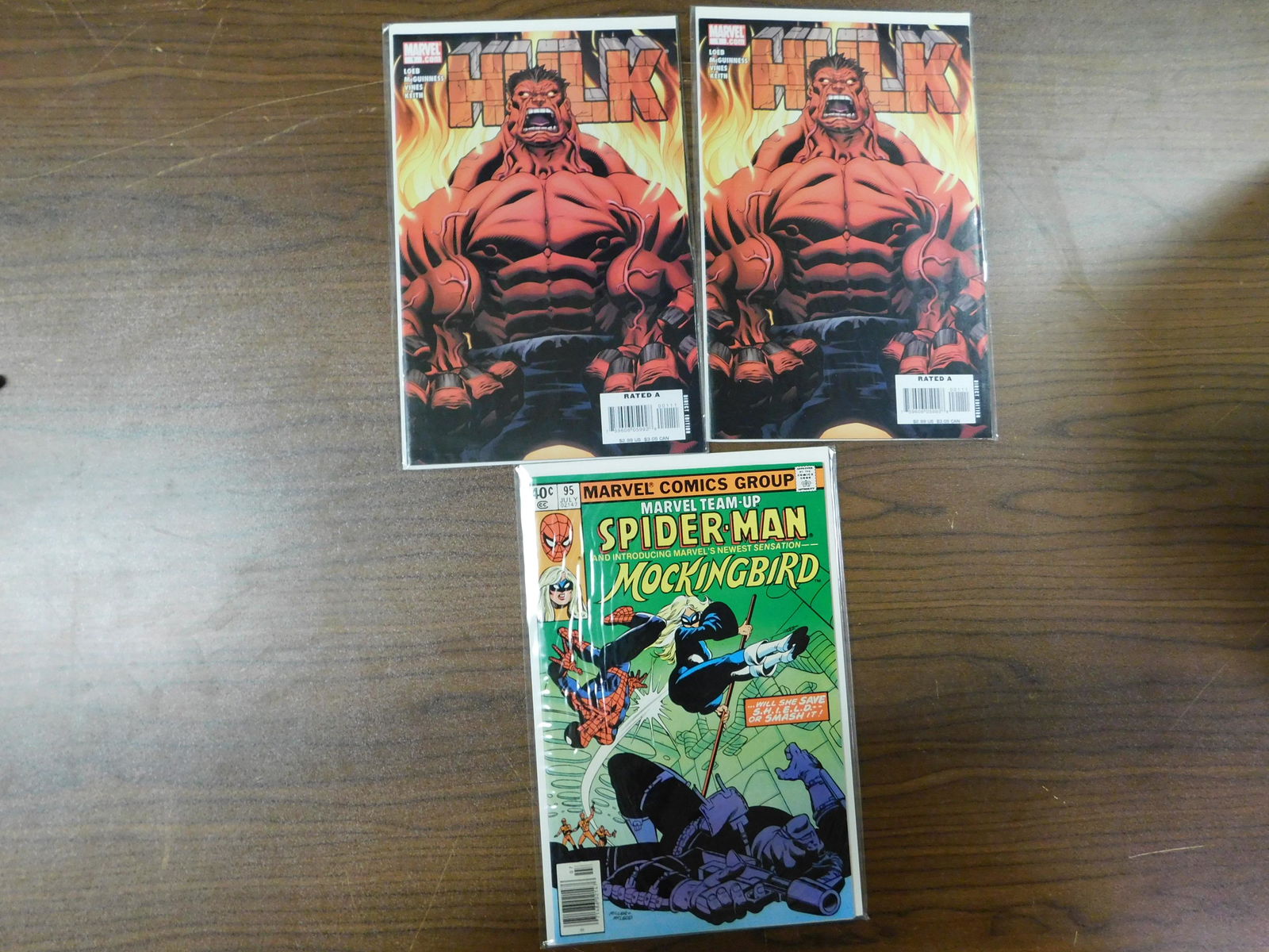 Red Hulk and First Mockingbird Comic Lot (1 of 1)