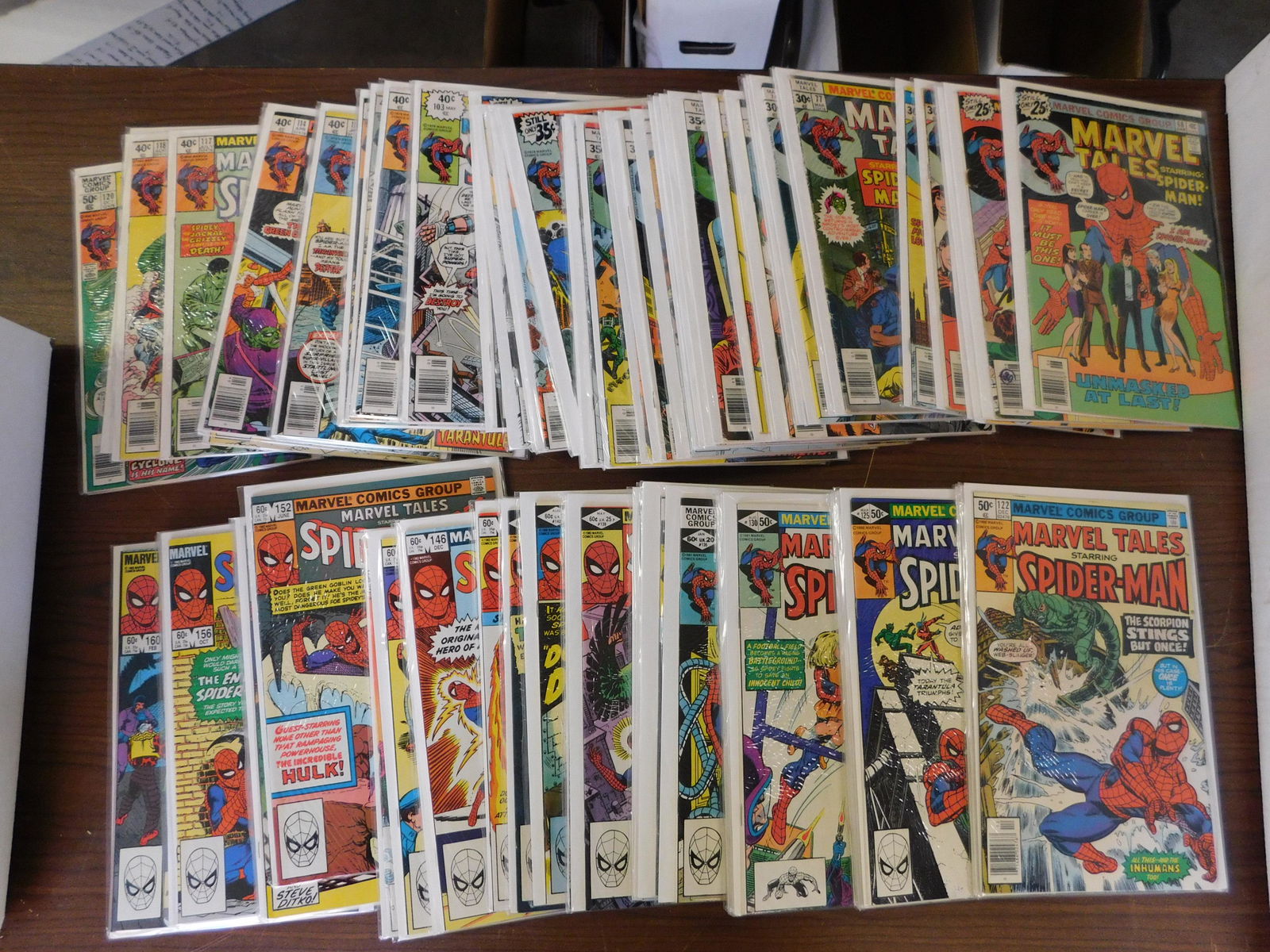 Long Box of Marvel Tales Starring Spider-Man Comics (1 of 3)