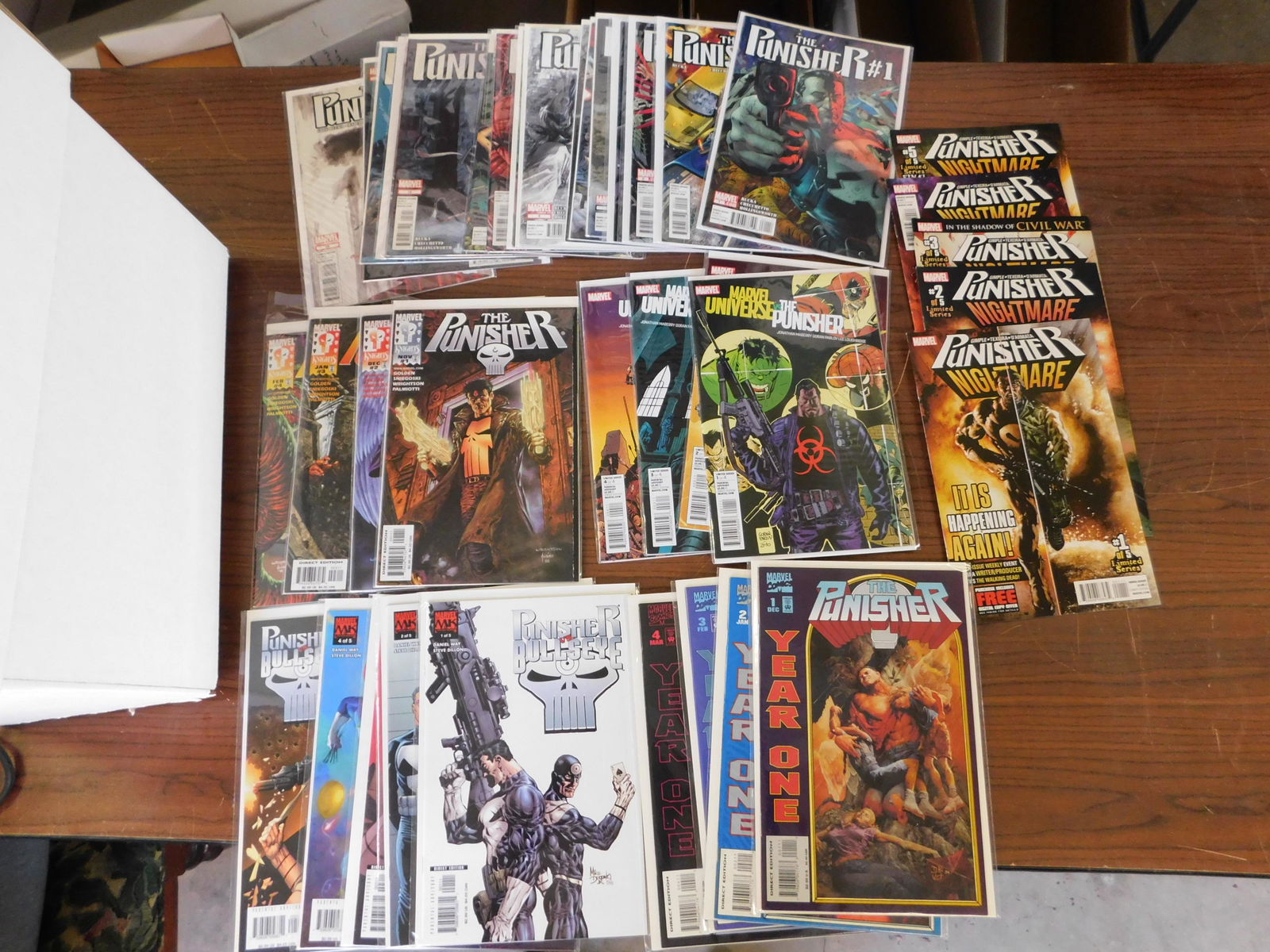 Lot of Punisher Comics including Mini Series Full Runs (1 of 3)
